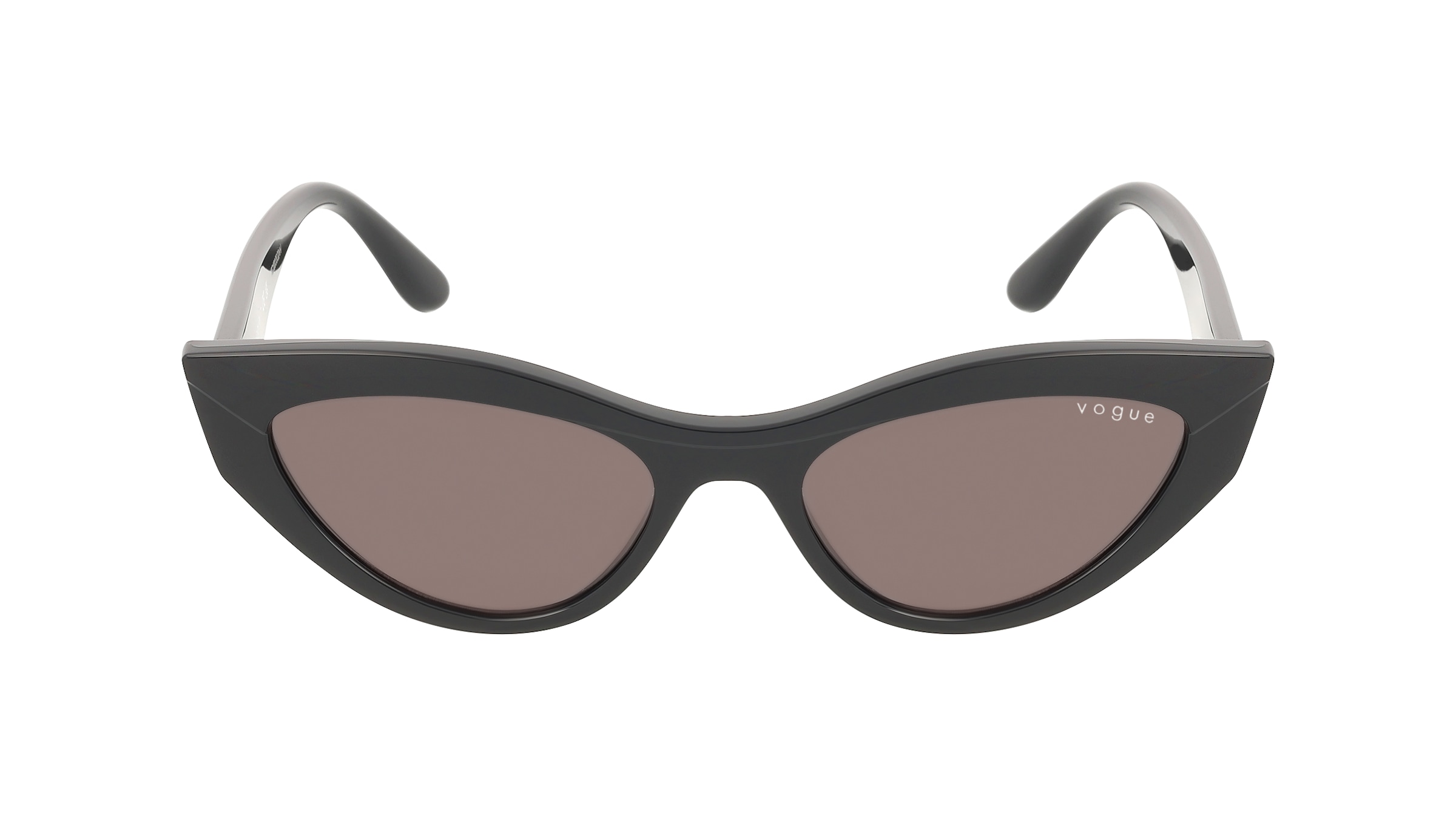 Vogue 0VO5637SU Damen-Sonnenbrille Vollrand Cat Eye Kunststoff-Gestell, schwarz
