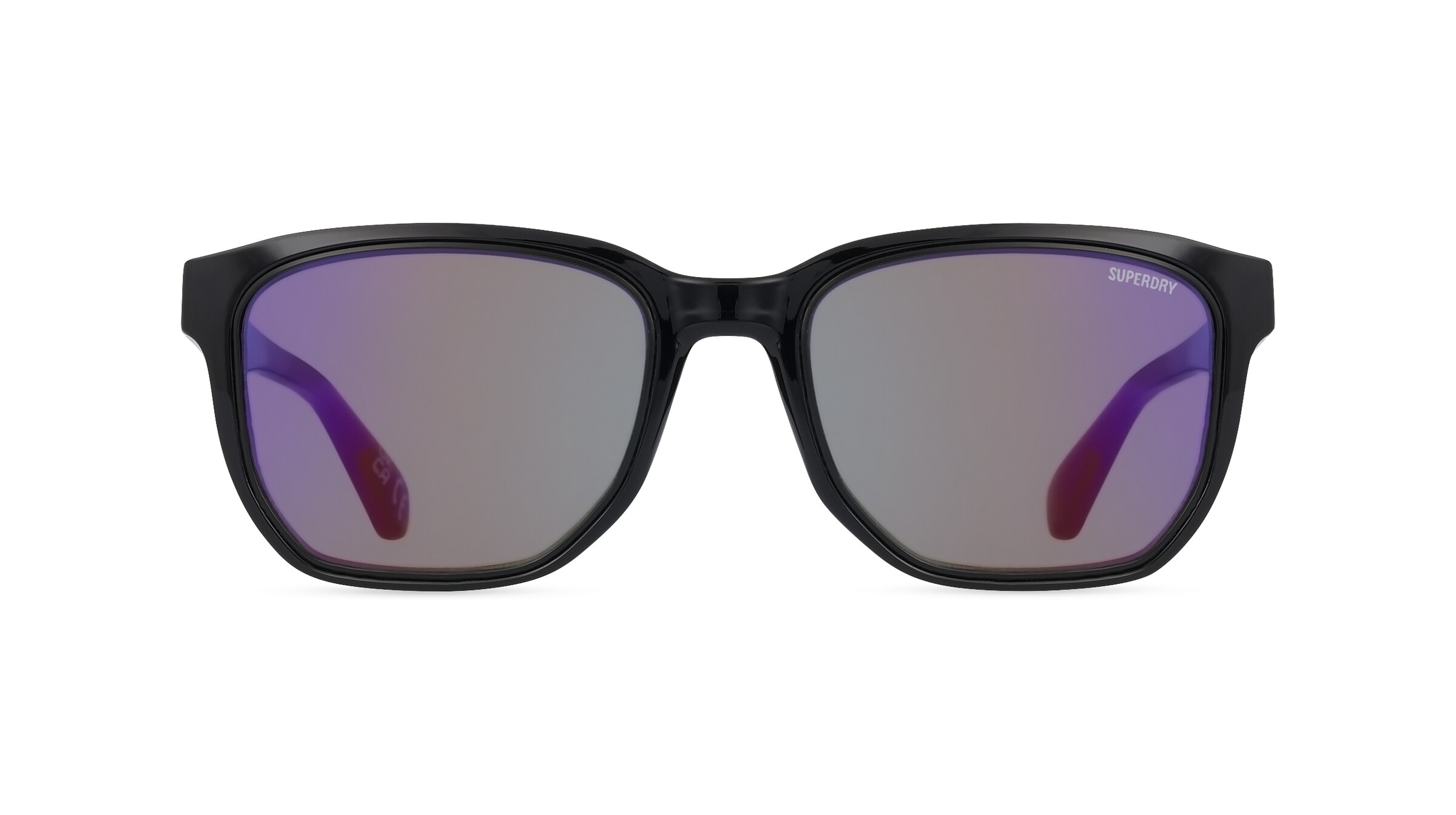 Superdry 5003 Unisex-Sonnenbrille Vollrand Eckig Kunststoff-Gestell, schwarz