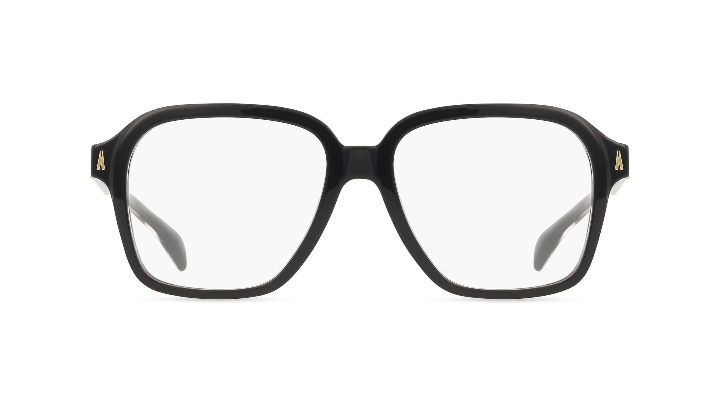 Moncler ME2010 Unisex-Brille inkl. Gläser Vollrand Eckig Bio-Acetat-Gestell 54mm/16mm/145mm, schwarz