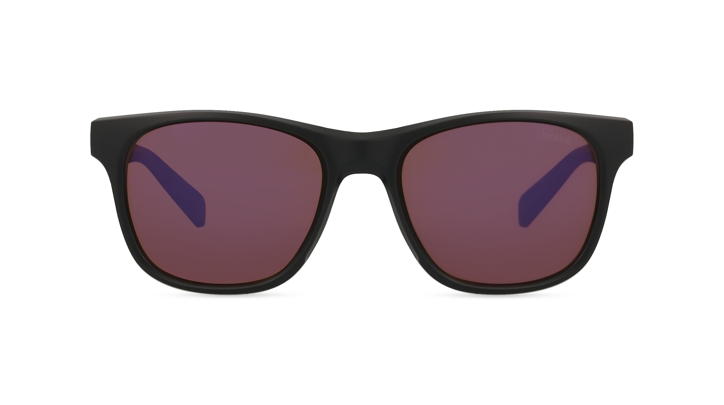 Bollé ESTEEM Unisex-Sonnenbrille Vollrand Eckig Kunststoff-Gestell, schwarz