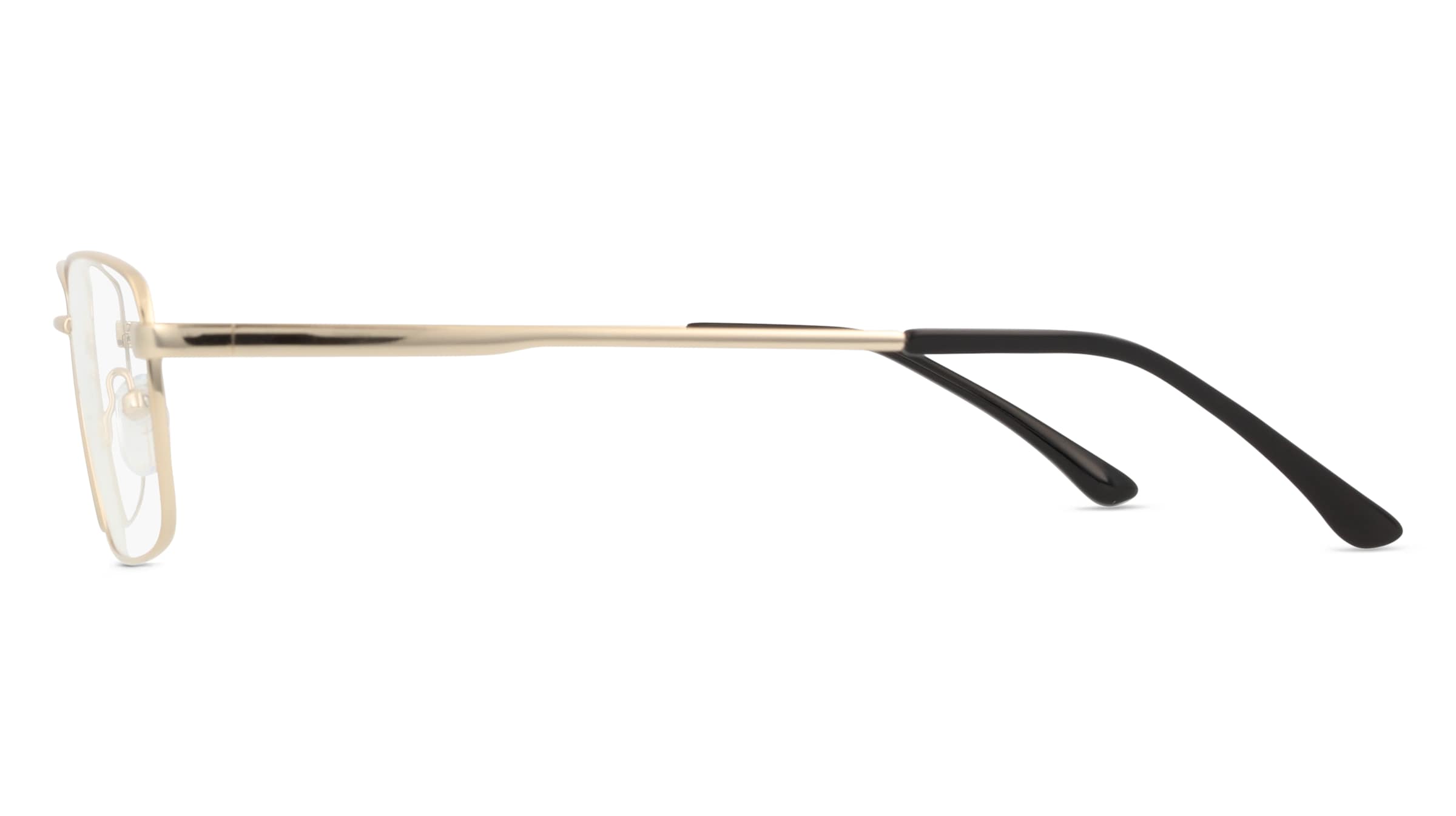 Thumbnail - Fielmann BD 542 CL Herren-Brille inkl. Gläser Vollrand Quadratisch Edelstahl-Gestell 57/16/145, gold