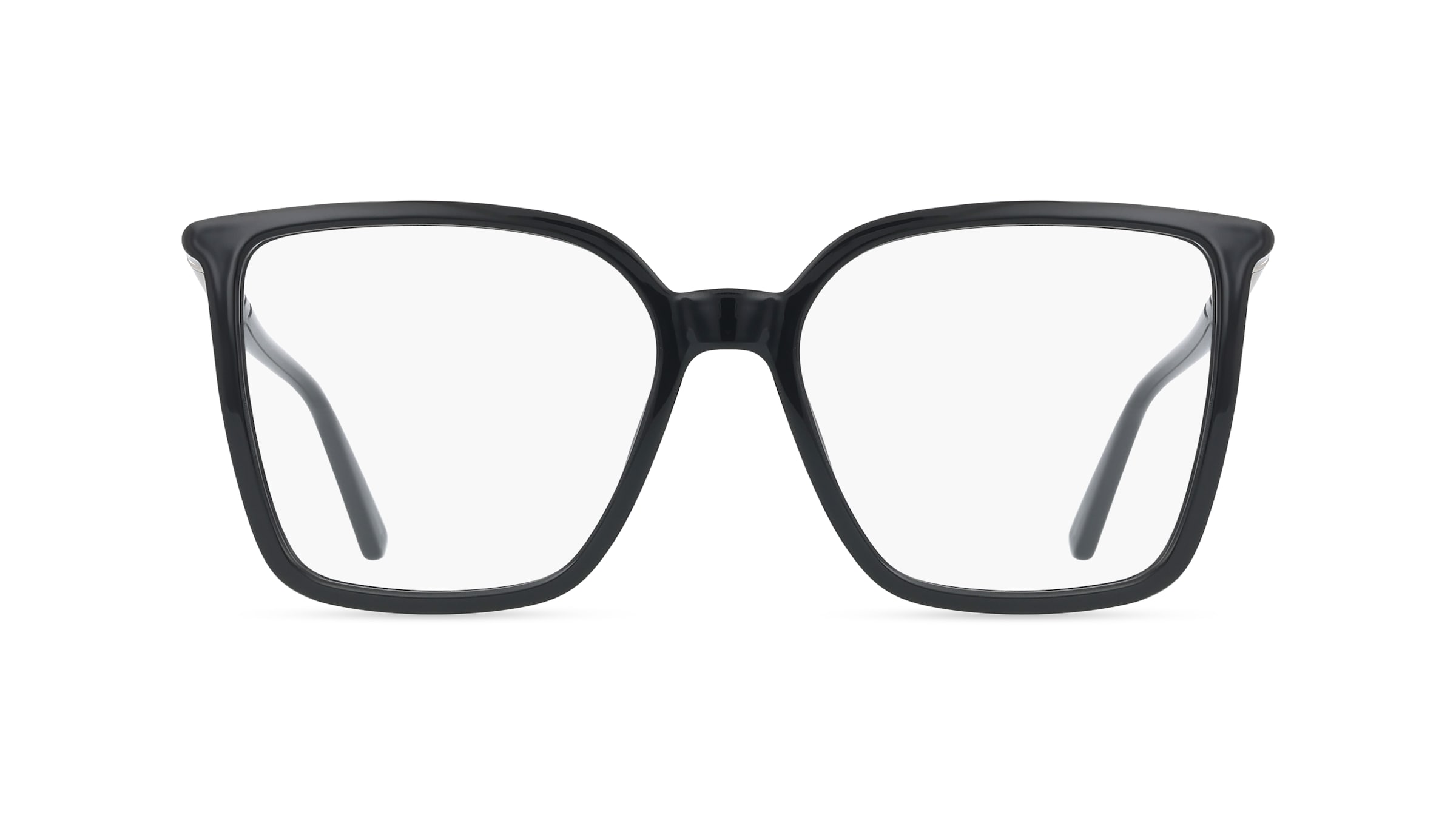 Calvin Klein CK26518 Damen-Brille inkl. Gläser Vollrand Butterfly Kunststoff-Gestell 54/16/140, Schwarz