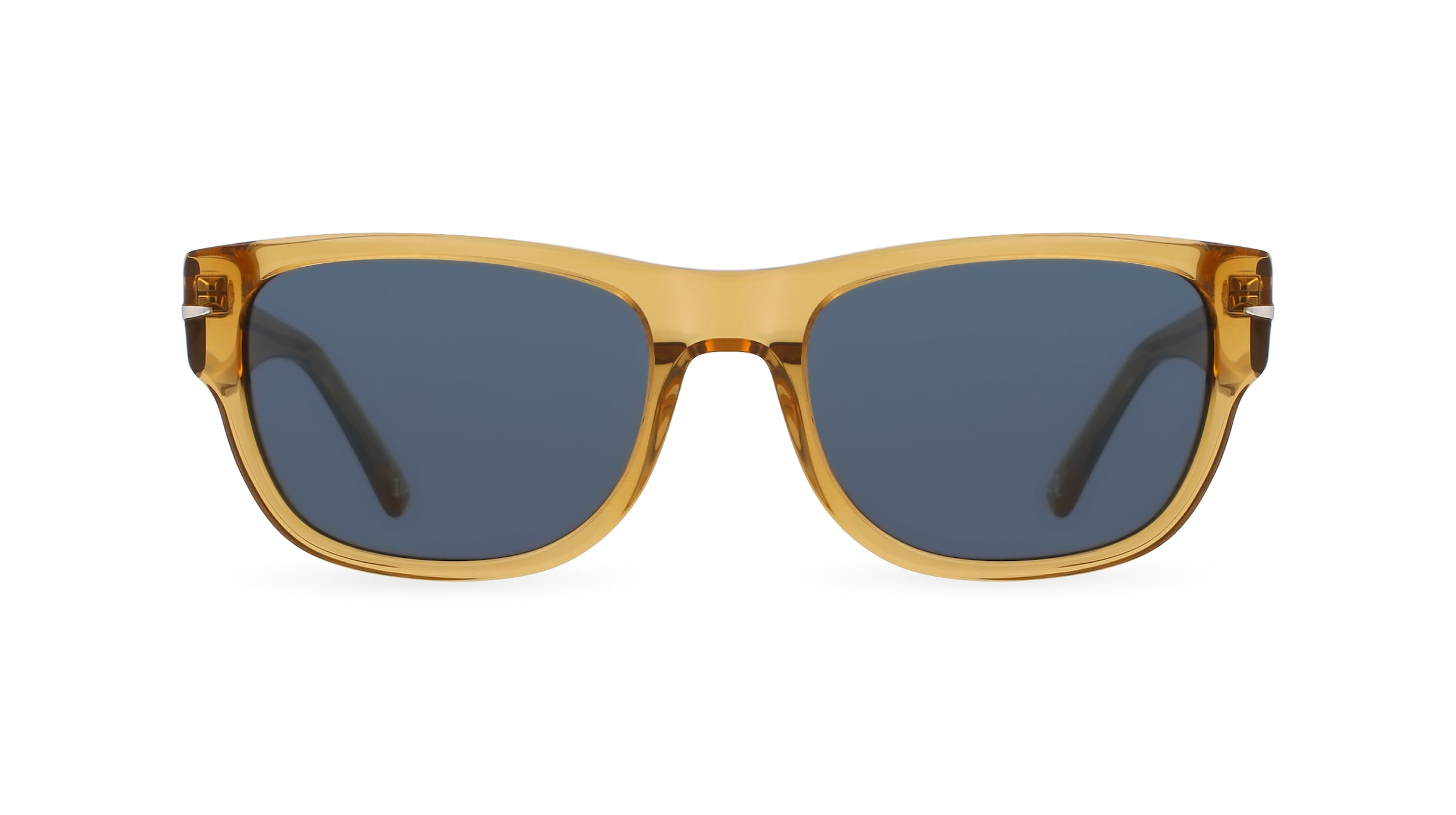 Botaniq -7018 Herren-Sonnenbrille Vollrand Eckig Bio-Acetat-Gestell, orange