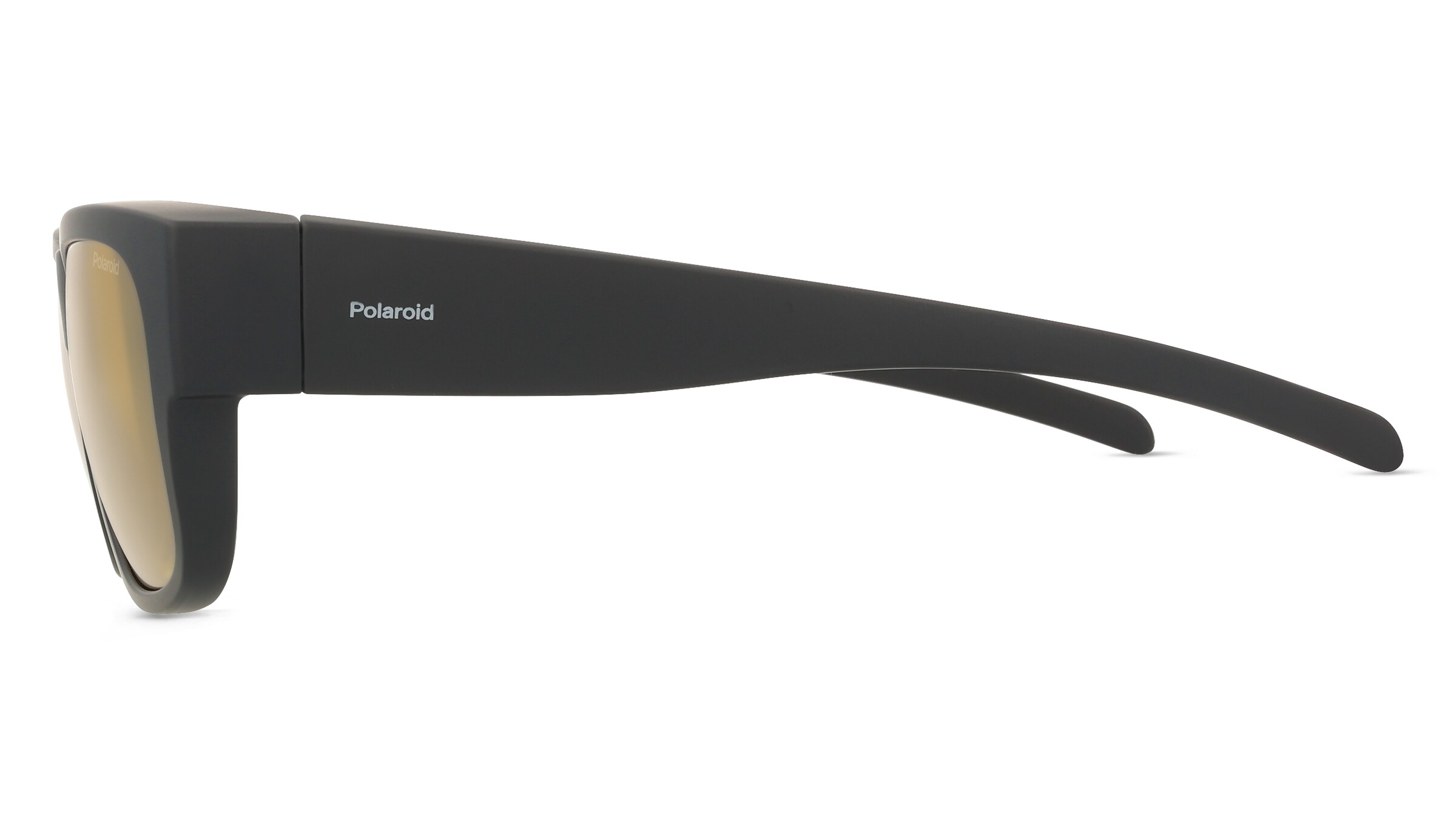 Thumbnail - Polaroid PLD 9003/S Fitover Unisex-Sonnenbrille Vollrand Quadratisch Kunststoff-Gestell, schwarz