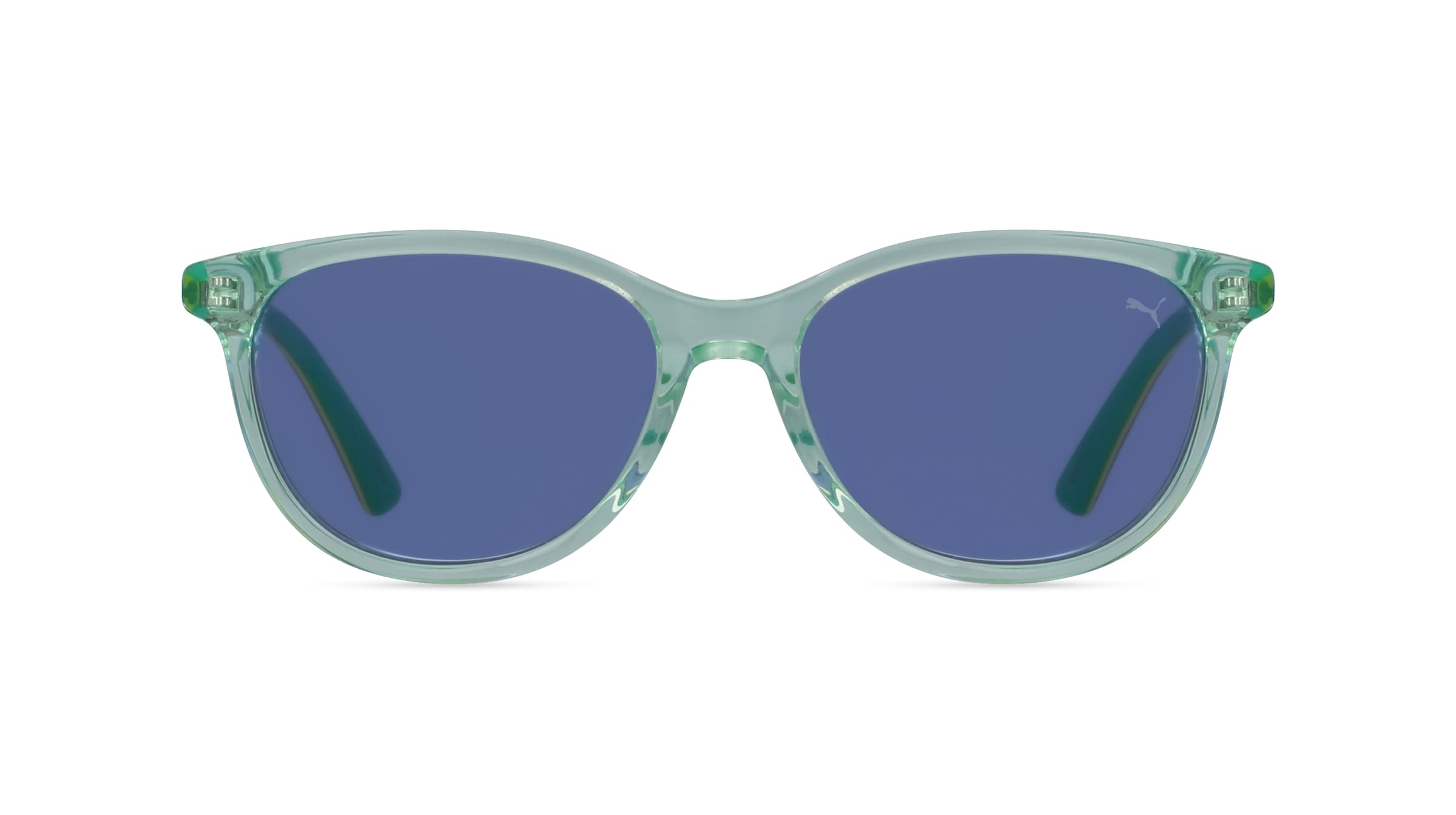 Puma PJ 0022 S Jugend-Sonnenbrille Vollrand Eckig, grün