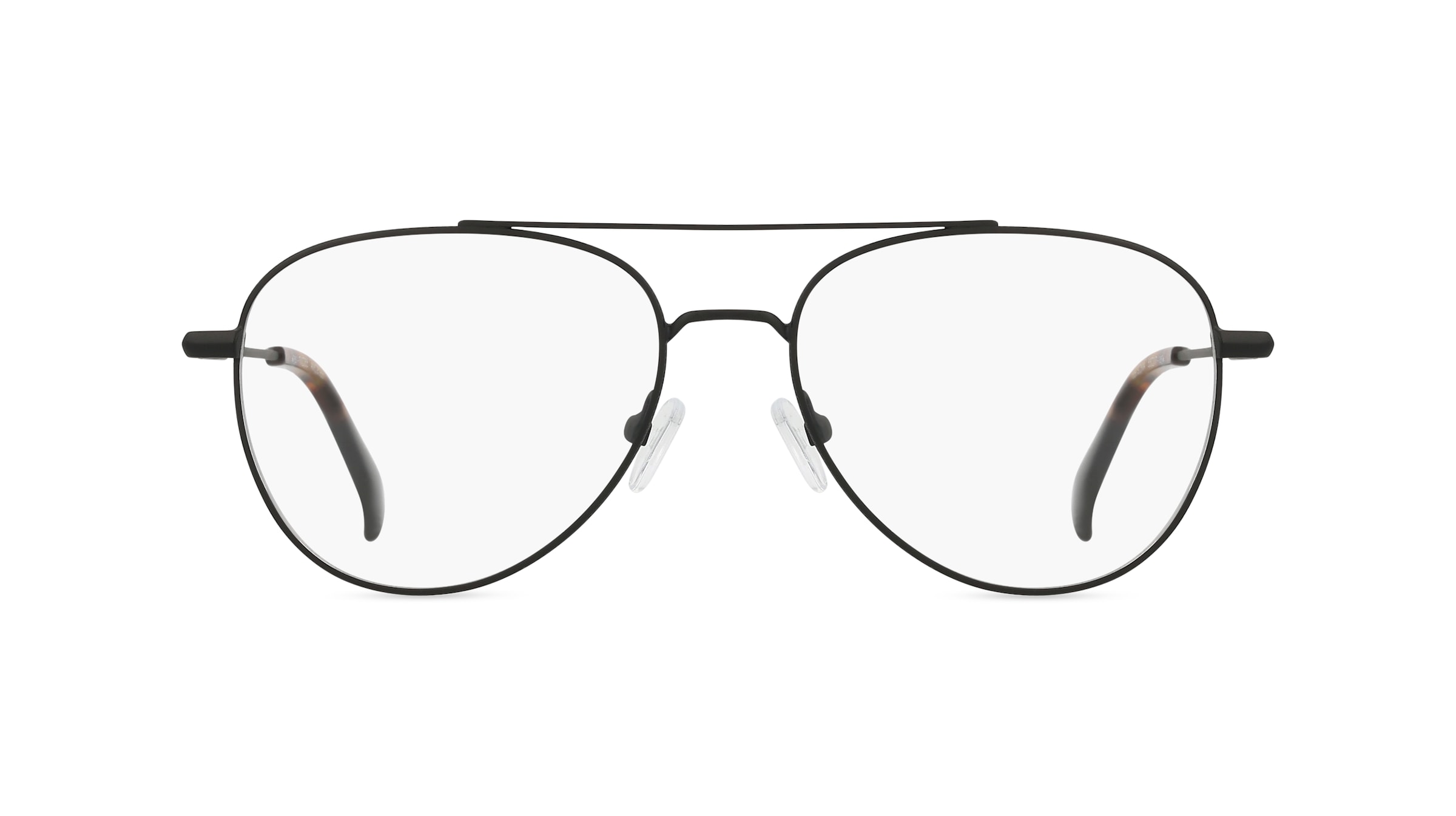 Fielmann OU 059 FLEX FA SPENCER Damen-Brille inkl. Gläser Vollrand Pilot Edelstahl-Gestell 55mm/17mm/145mm, schwarz