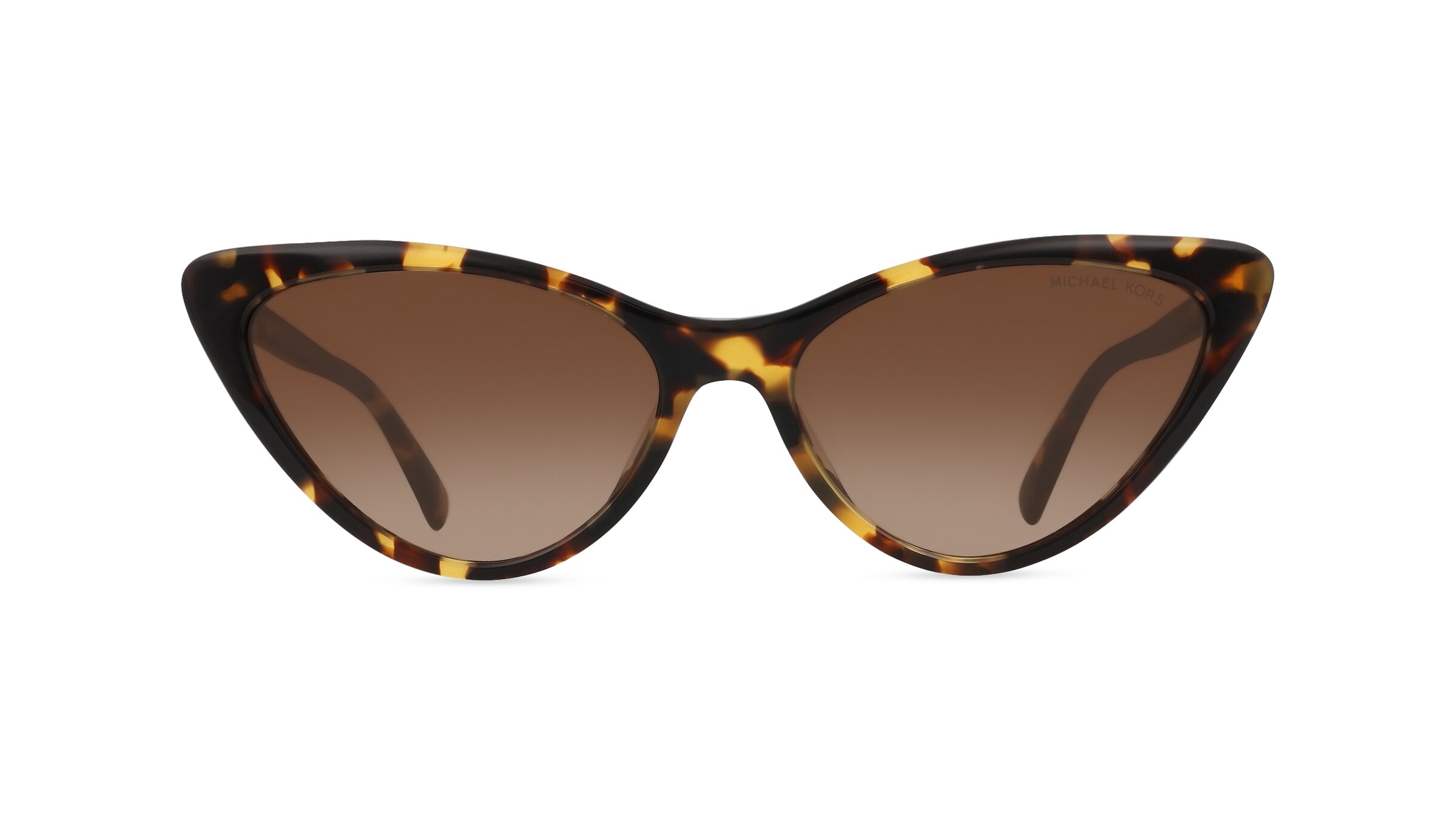 Michael Kors MK2195U Damen-Sonnenbrille Vollrand Butterfly Acetat-Gestell, braun