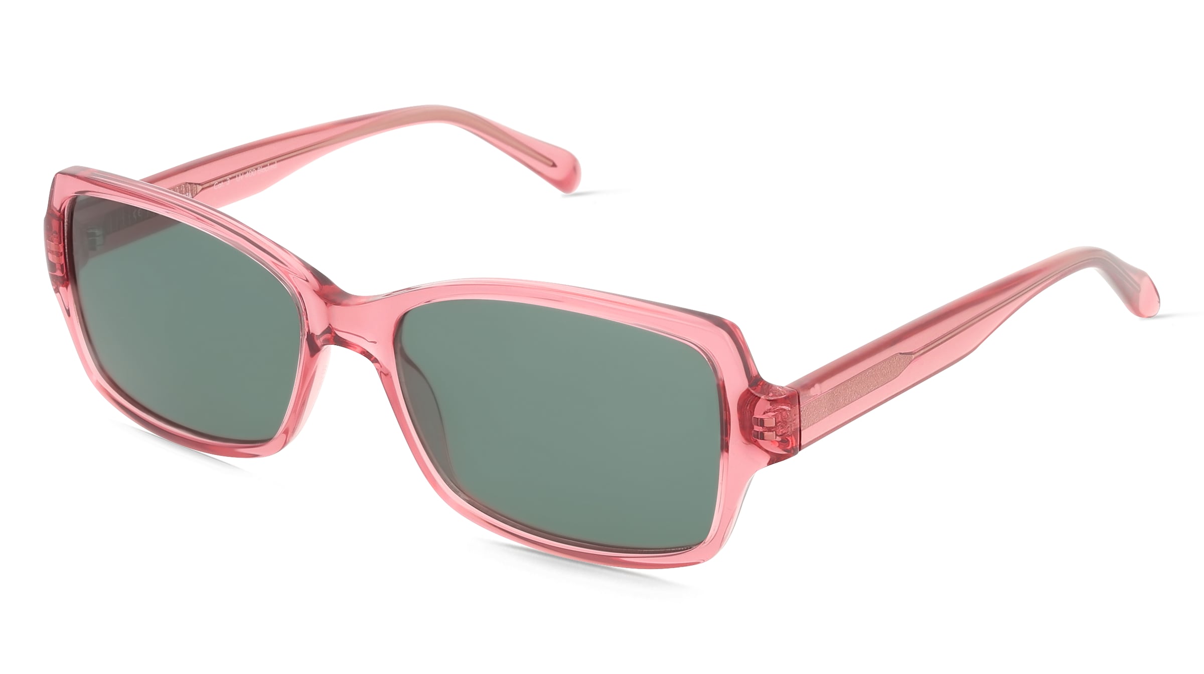 Fielmann BD 543 SUN CL RITA Damen-Sonnenbrille Vollrand Quadratisch Propionat-Gestell, Pink