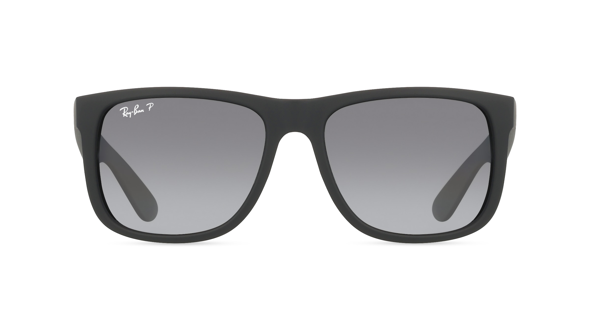 Ray-Ban RB 4165 JUSTIN Herren-Sonnenbrille Vollrand Eckig Kunststoff-Gestell, schwarz