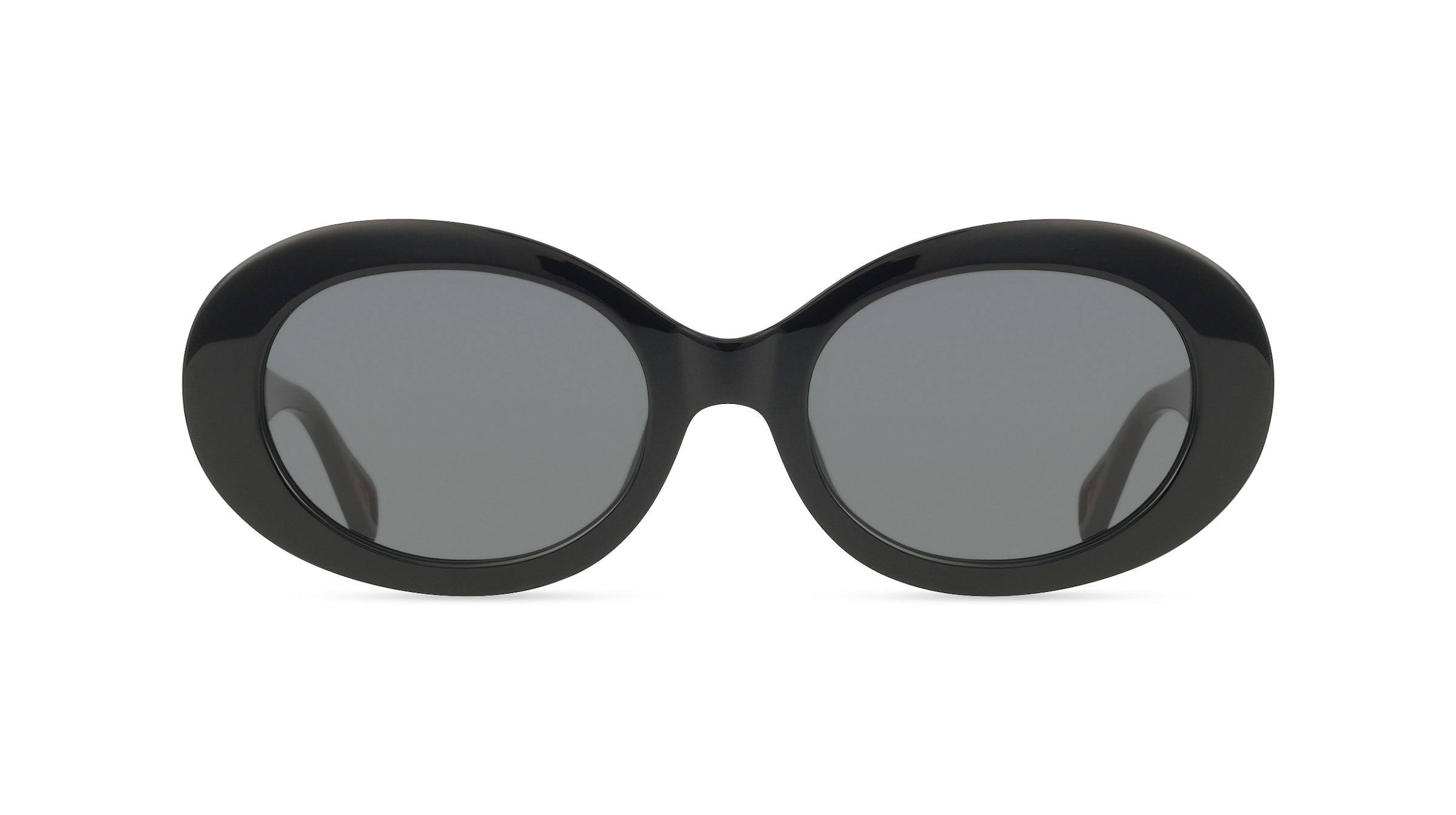 Zadig &amp; Voltaire SZV460 Damen-Sonnenbrille Vollrand Rund Kunststoff-Gestell, Schwarz