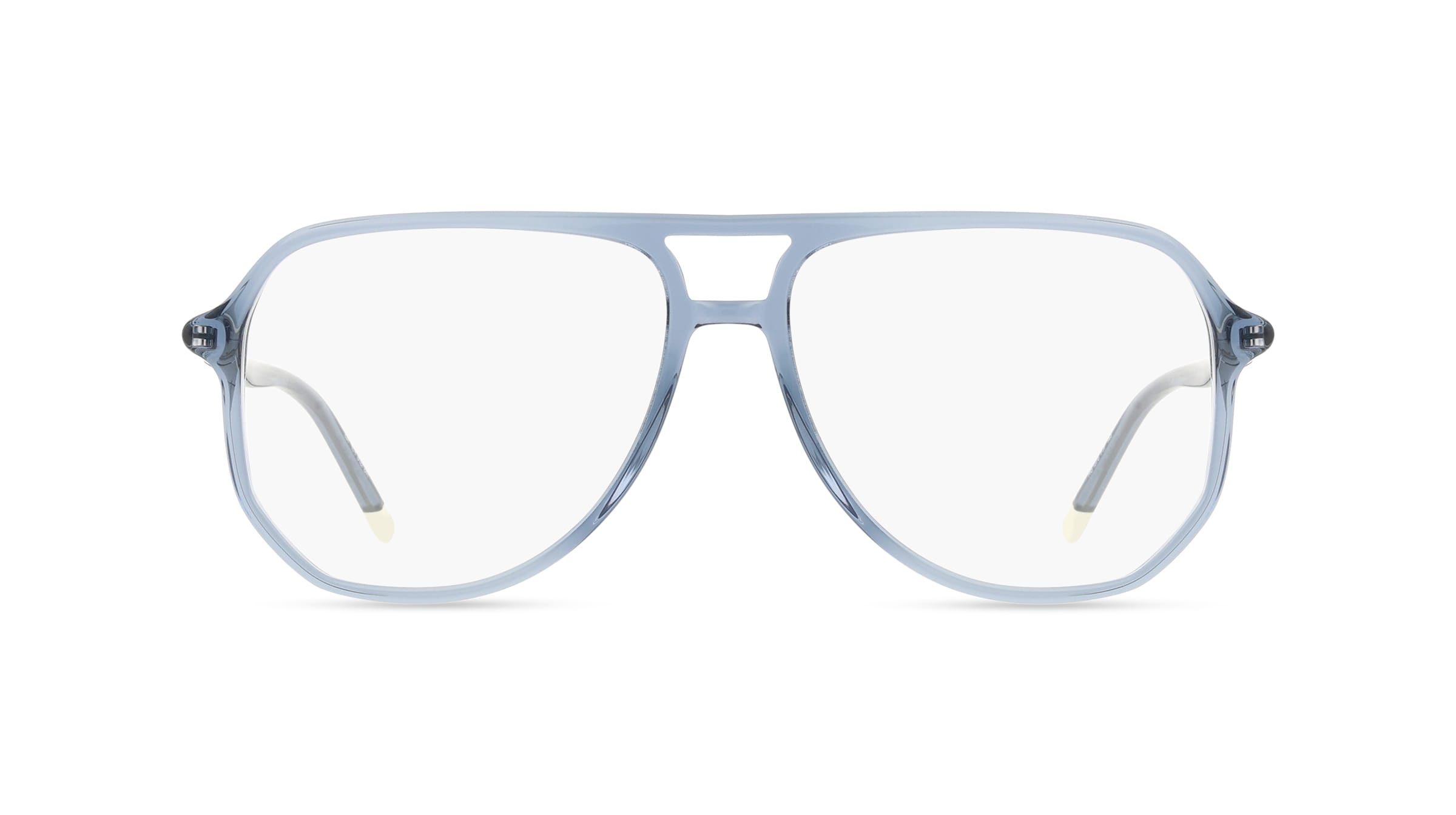 Hugo HG1376 Herren-Brille inkl. Gläser Vollrand Pilot Acetat-Gestell 56/14/145, blau