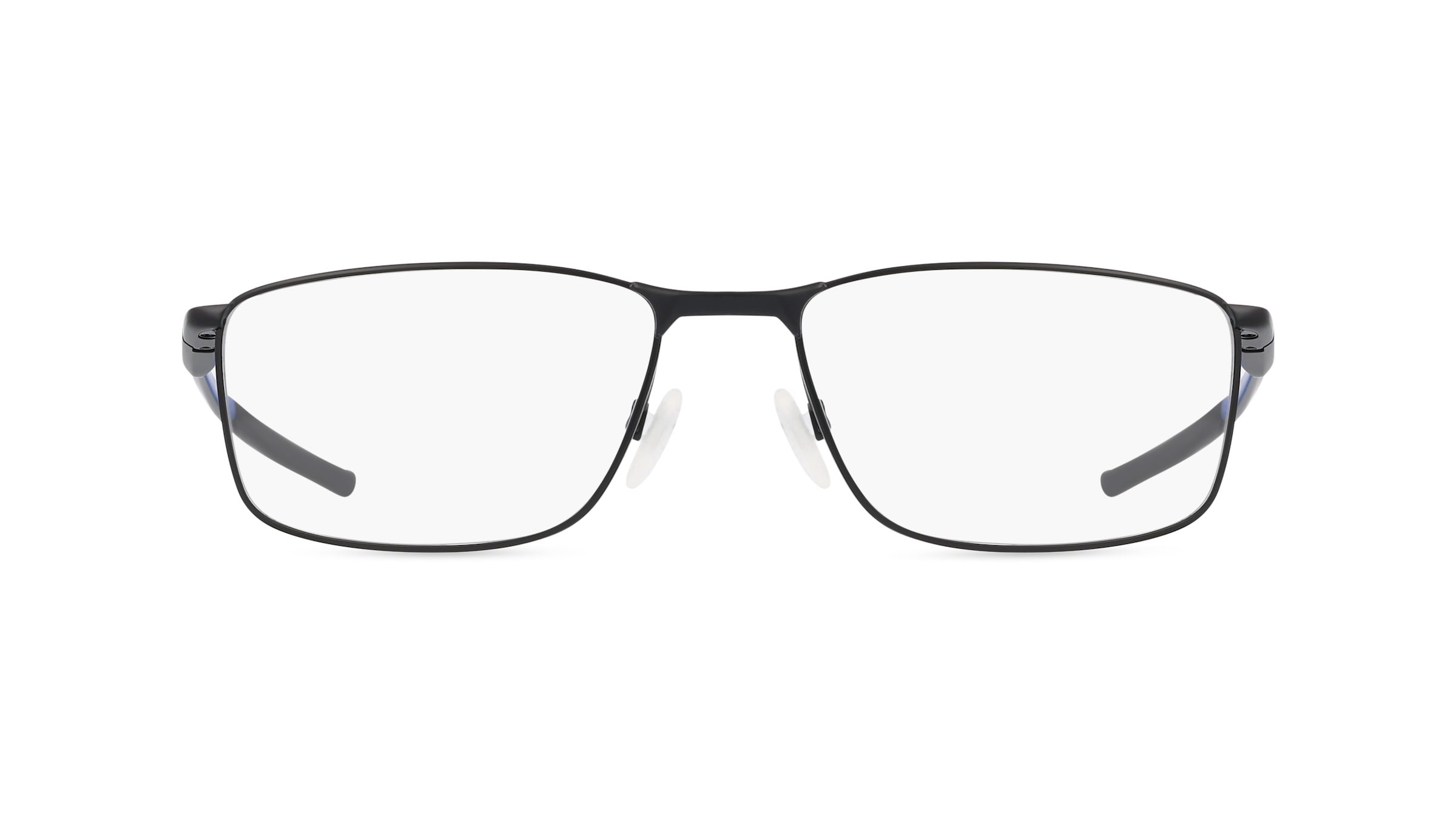 Oakley OX3217 Herren-Brille inkl. Gläser Vollrand Rechteckig Metall-Gestell 55mm/17mm/136mm, schwarz