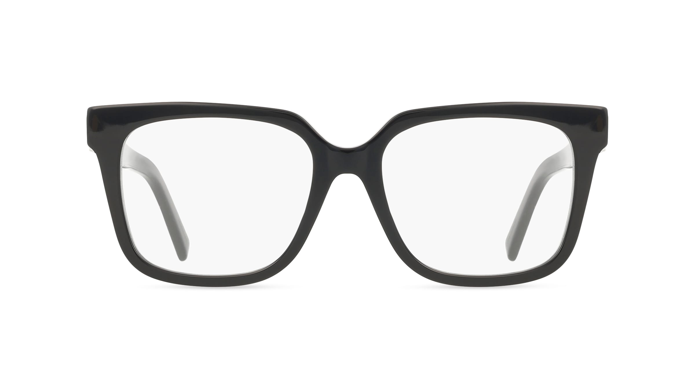 Givenchy GV50042I Damen-Brille inkl. Gläser Vollrand Quadratisch Acetat-Gestell 54/17/140, Schwarz