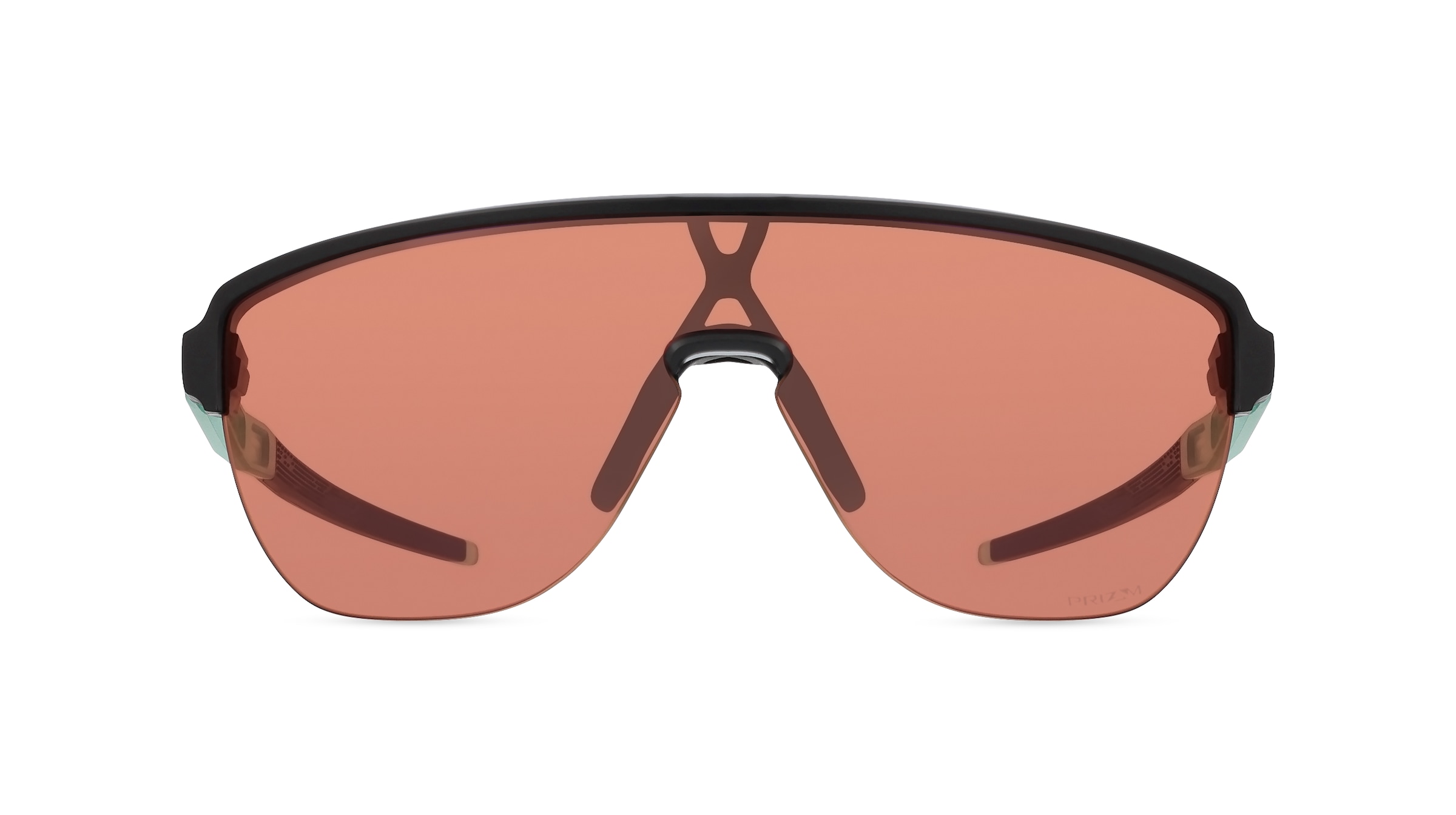 Oakley OO9248 Unisex-Sonnenbrille Halbrand Monoscheibe Kunststoff-Gestell, schwarz