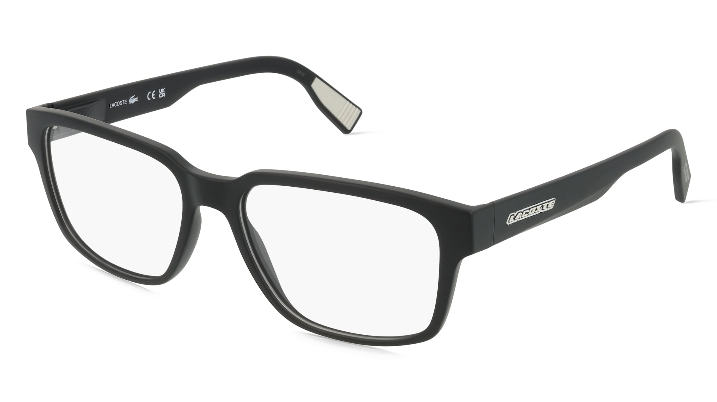 Lacoste L2927 Unisex-Brille inkl. Gläser Vollrand Quadratisch Kunststoff-Gestell 56/17/145, Schwarz