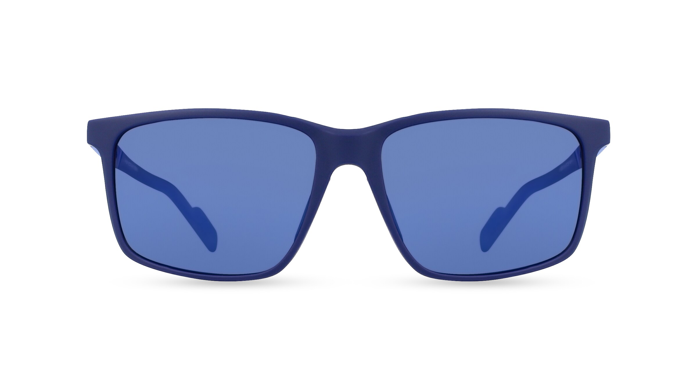 Adidas SP0050 Herren-Sonnenbrille Vollrand Eckig Kunststoff-Gestell, blau