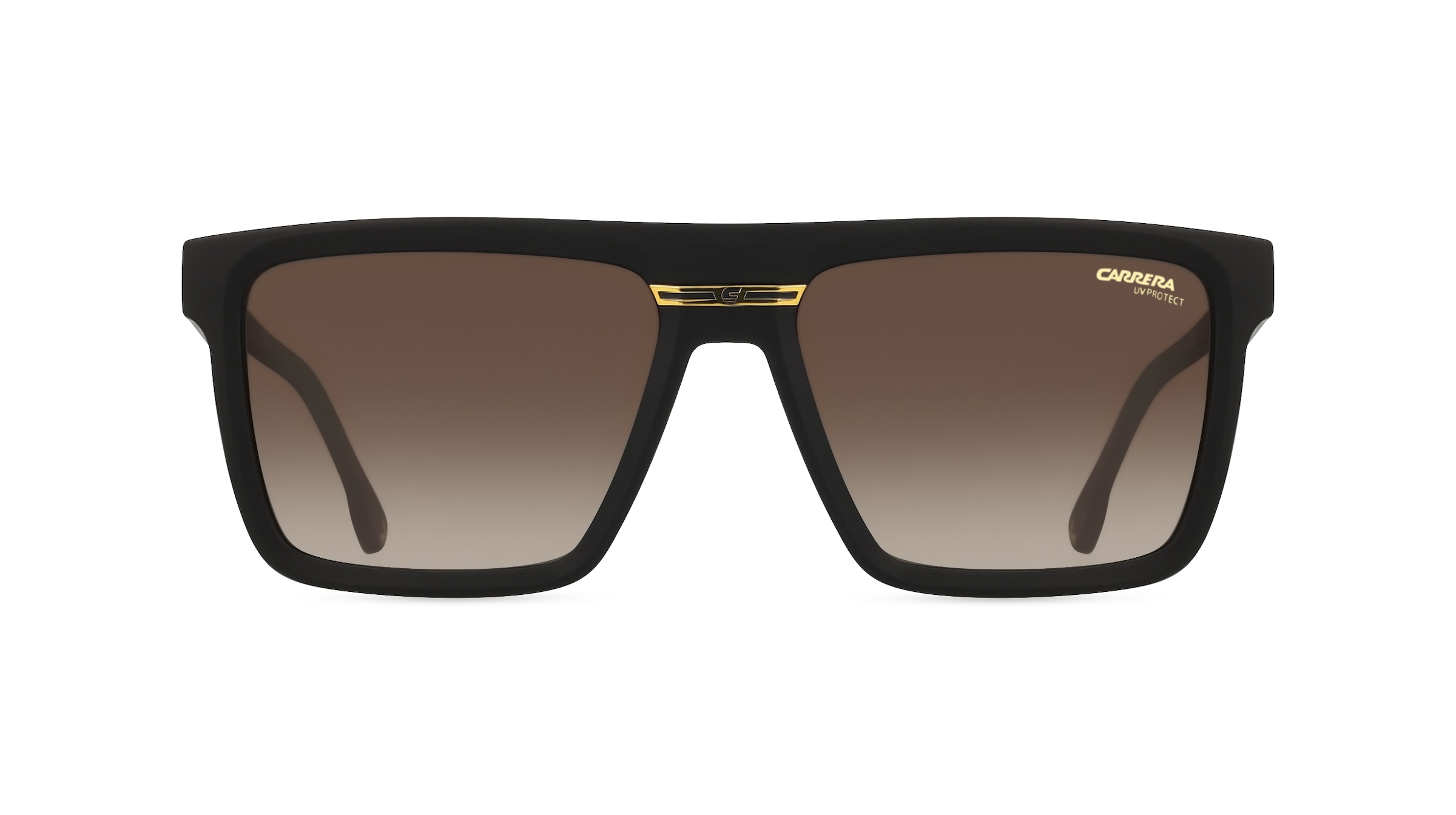 Carrera VICTORY C 03/S Herren-Sonnenbrille Vollrand Quadratisch Kunststoff-Gestell, schwarz