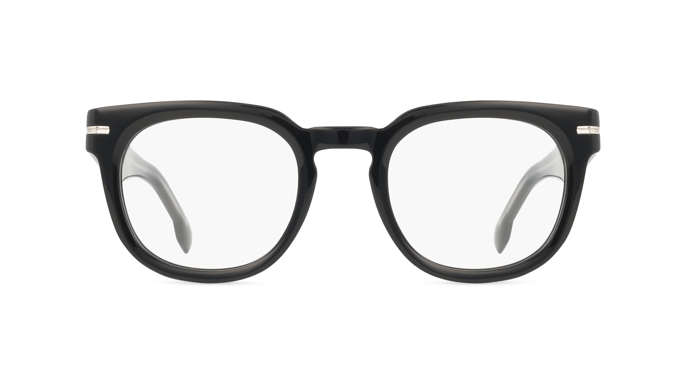 Boss 1719 Herren-Brille inkl. Gläser Vollrand Eckig Acetat-Gestell 42mm/22mm/150mm, schwarz