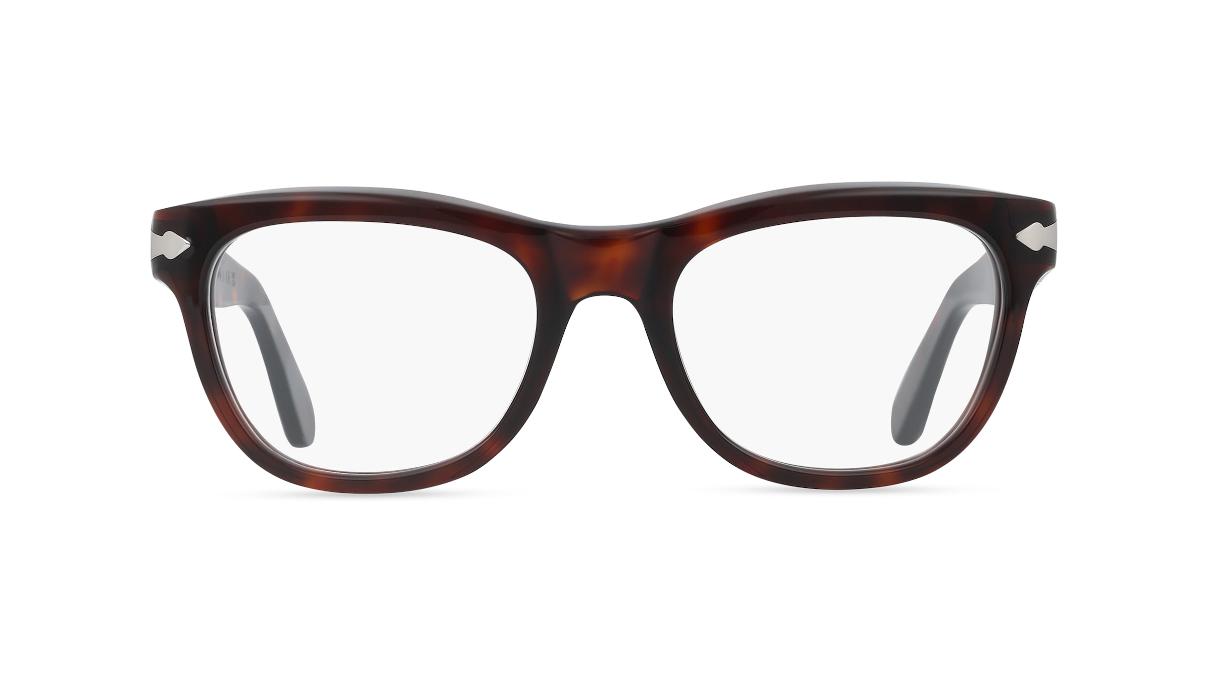 Persol 0PO0086V Unisex-Brille inkl. Gläser Vollrand Quadratisch Acetat-Gestell 54/20/145, Havanna