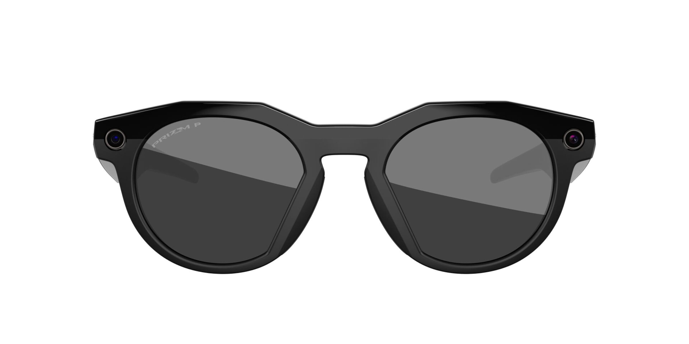 Oakley Meta OW8002 HSTN Unisex-Sonnenbrille Vollrand Rund Kunststoff-Gestell, Schwarz