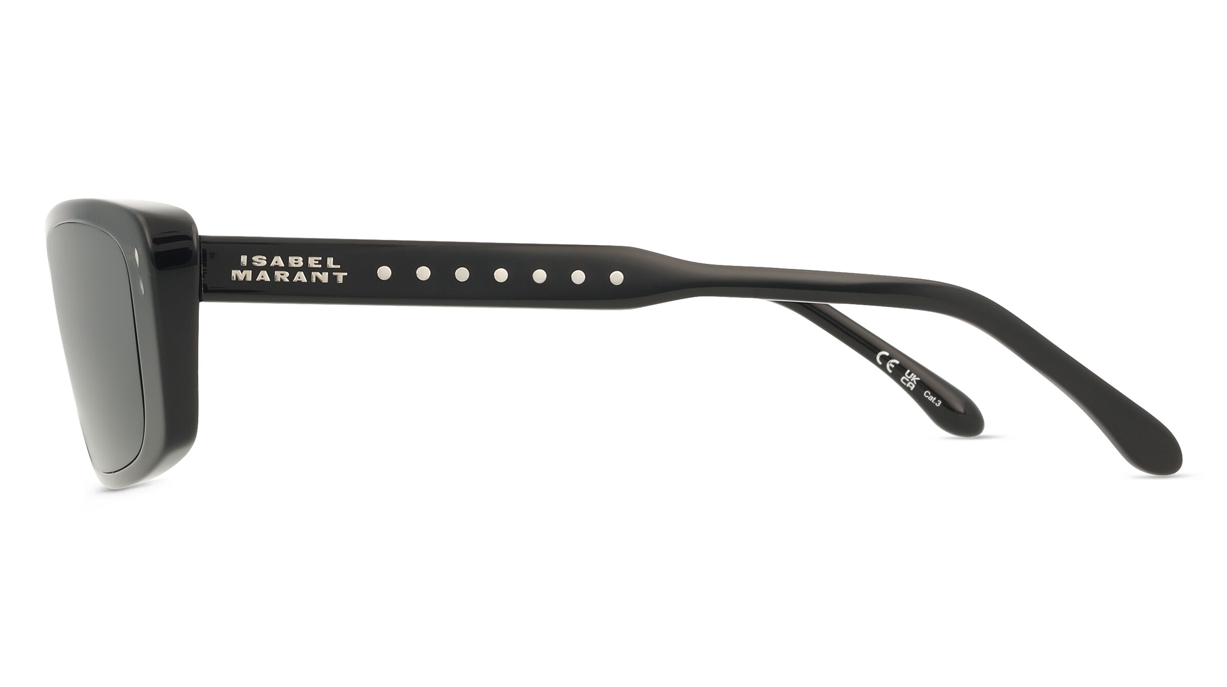 Thumbnail - Isabel Marant IM 0243/G/S Damen-Sonnenbrille Vollrand Eckig Acetat-Gestell, schwarz