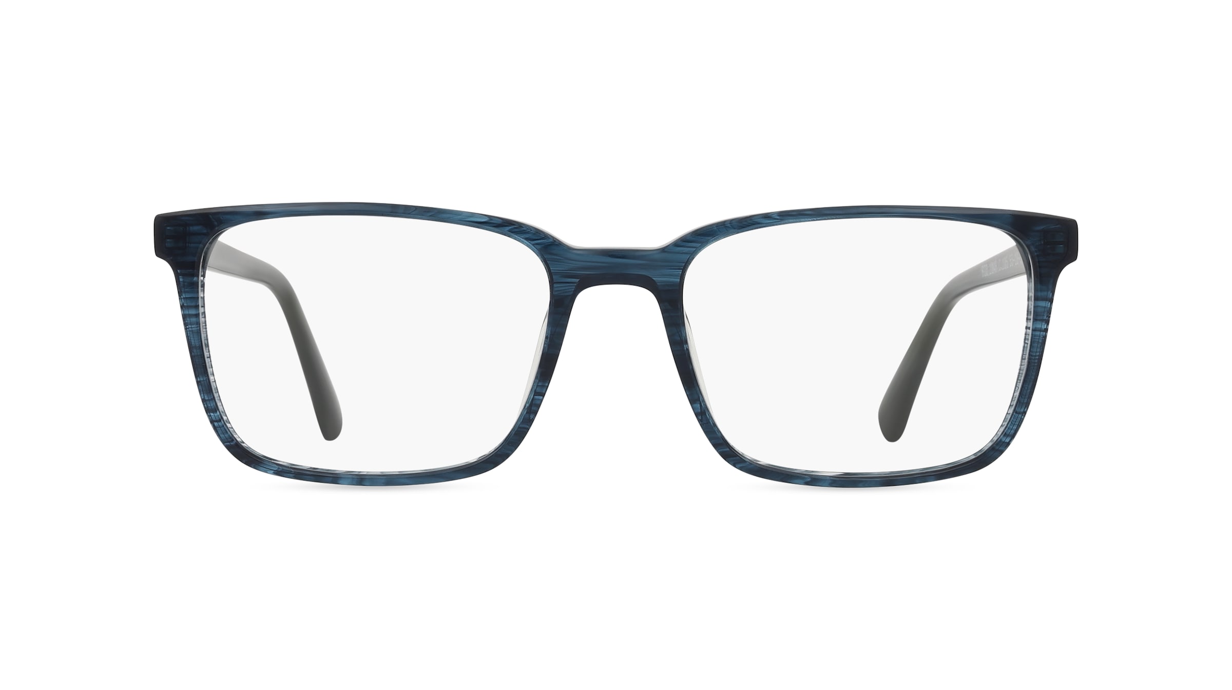 Botaniq BIO-1048 Herren-Brille inkl. Gläser Vollrand Eckig Kunststoff-Gestell 53mm/18mm/145mm, blau