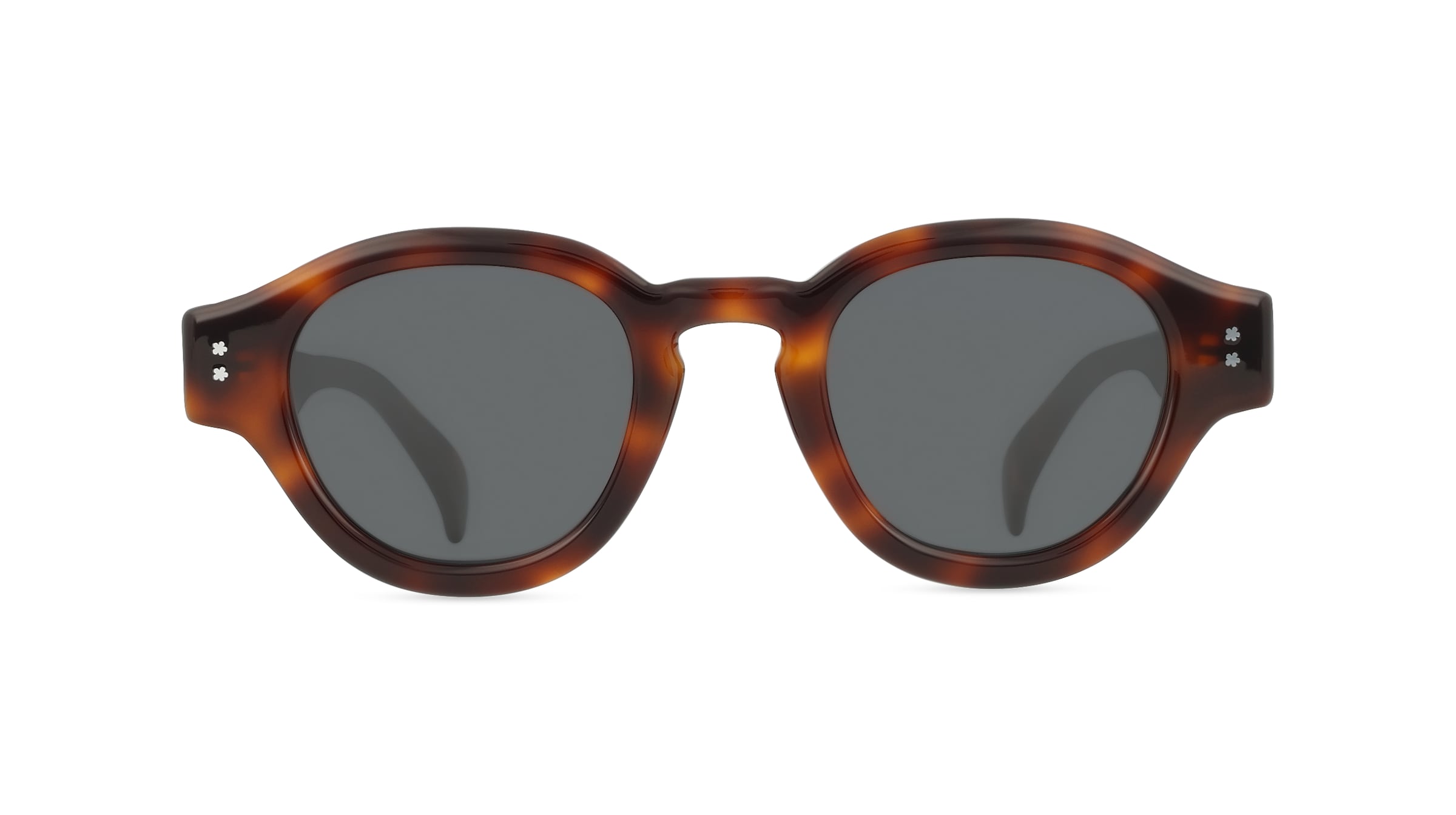 Kenzo KZ40180U Unisex-Sonnenbrille Vollrand Rund Kunststoff-Gestell, braun