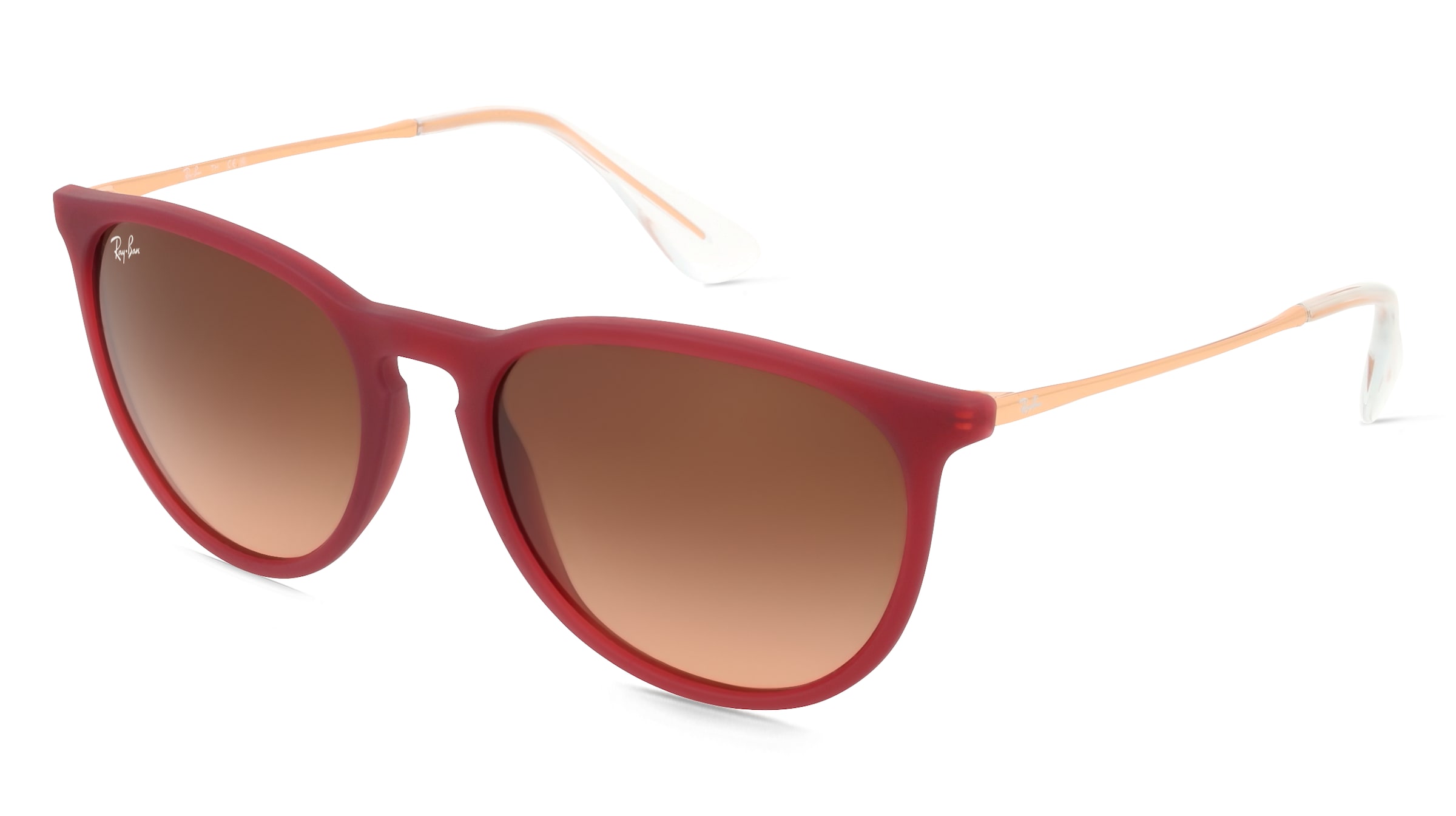 Ray-Ban RB4171 Damen-Sonnenbrille Vollrand Panto Kunststoff-Gestell, Lila