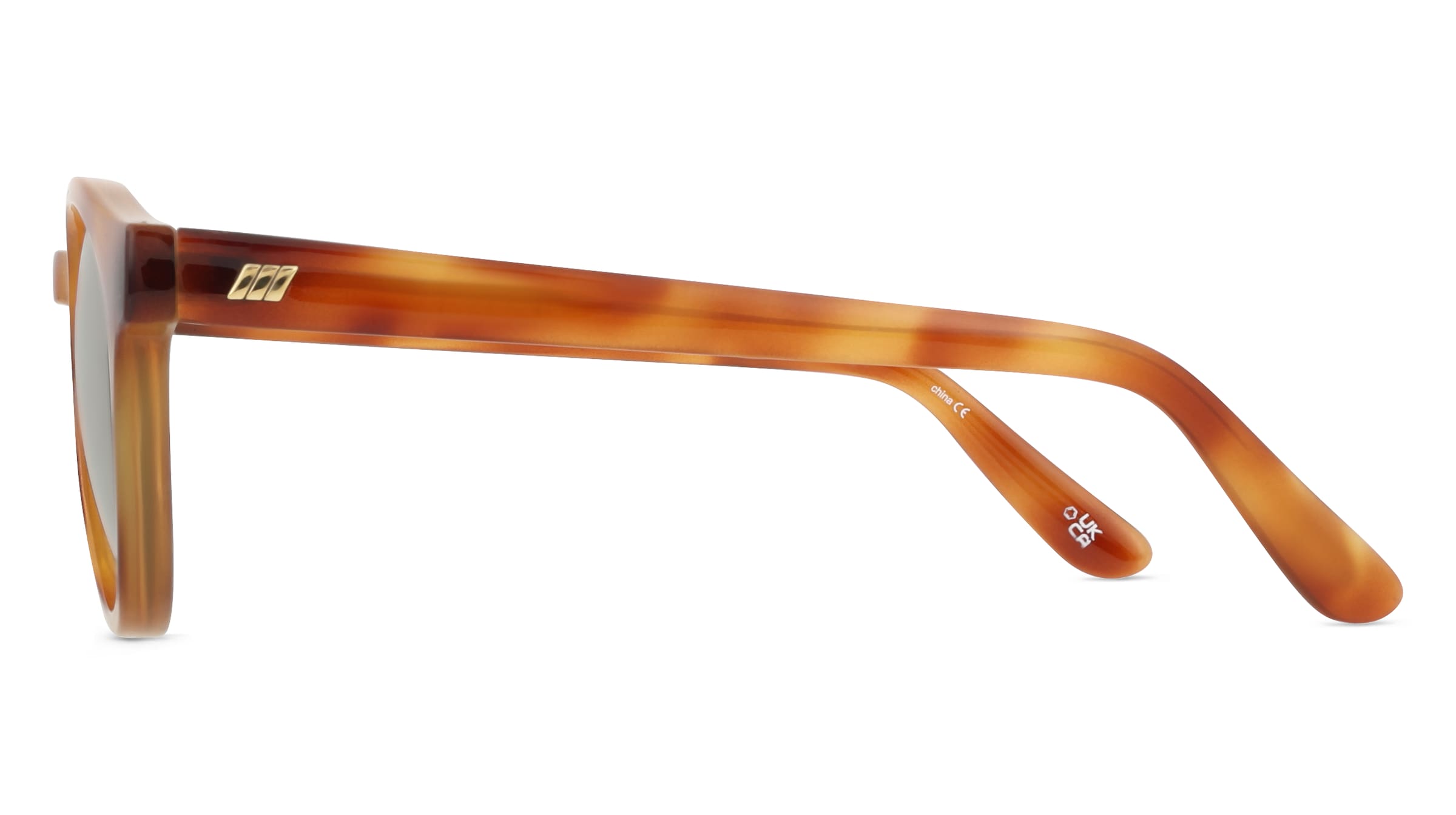 Thumbnail - Le Specs HEY MACARENA Unisex-Sonnenbrille Vollrand Rund Kunststoff-Gestell, braun