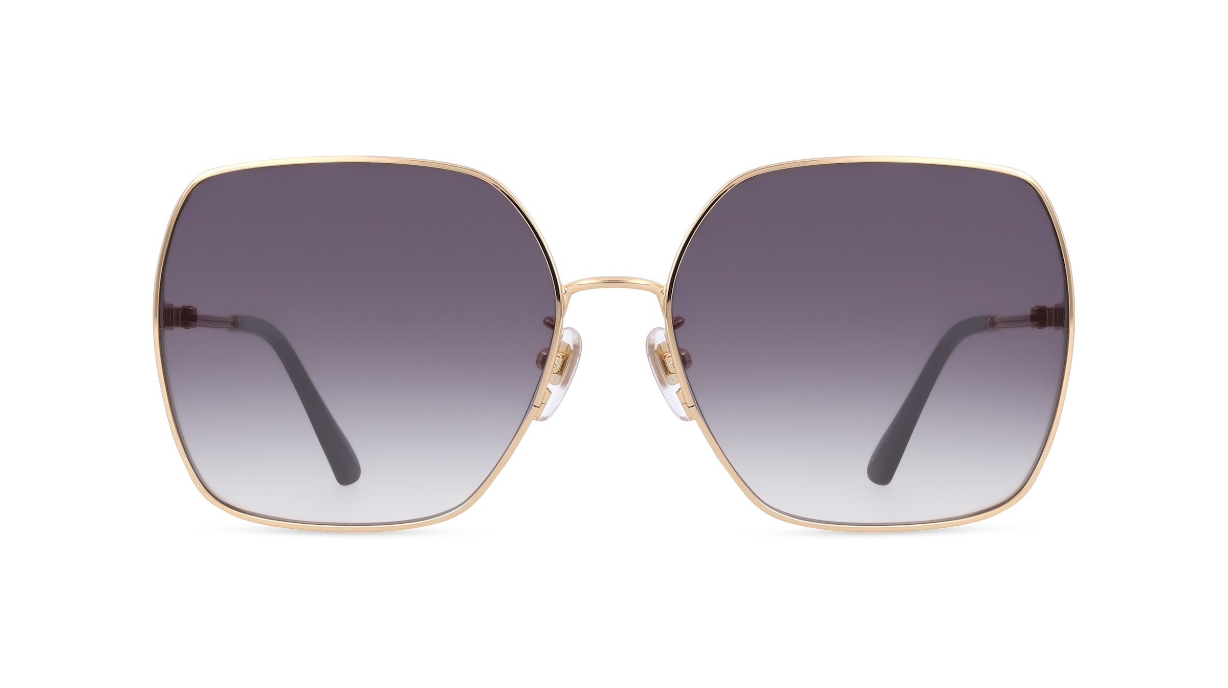 Nina Ricci NRISNR301 Damen-Sonnenbrille Vollrand Achteckig Metall-Gestell, gold