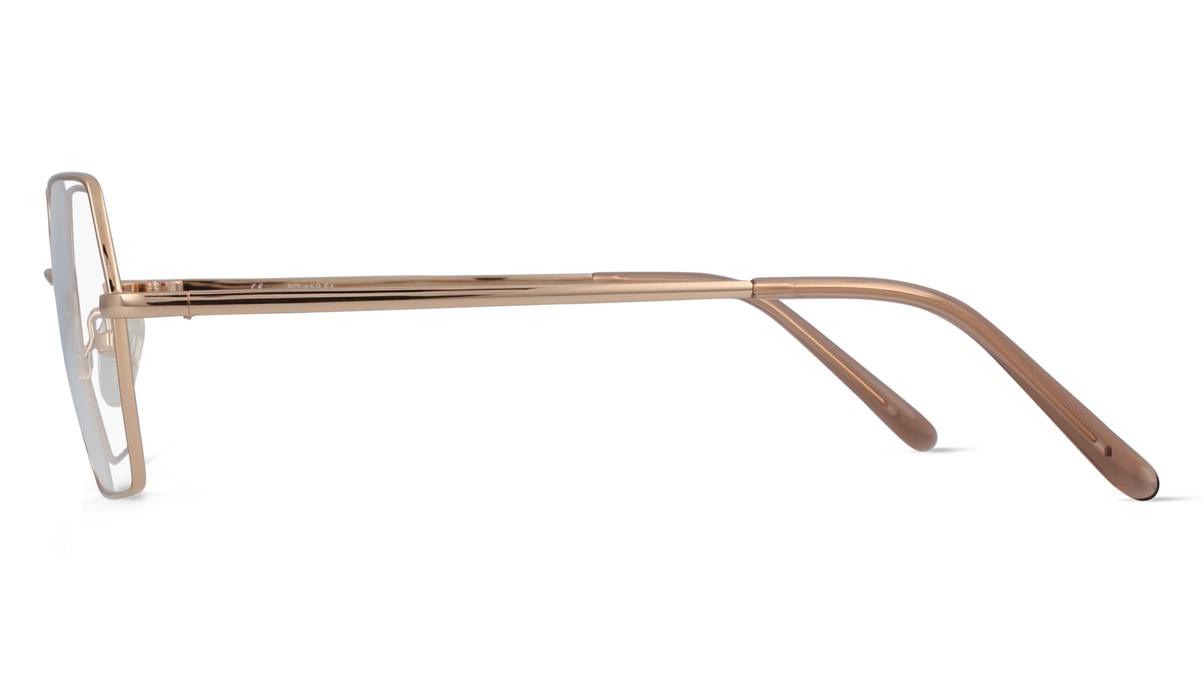 Thumbnail - Fielmann BD 459 FA Damen-Brille inkl. Gläser Vollrand Mehreckig Edelstahl-Gestell 53mm/15mm/135mm, gold