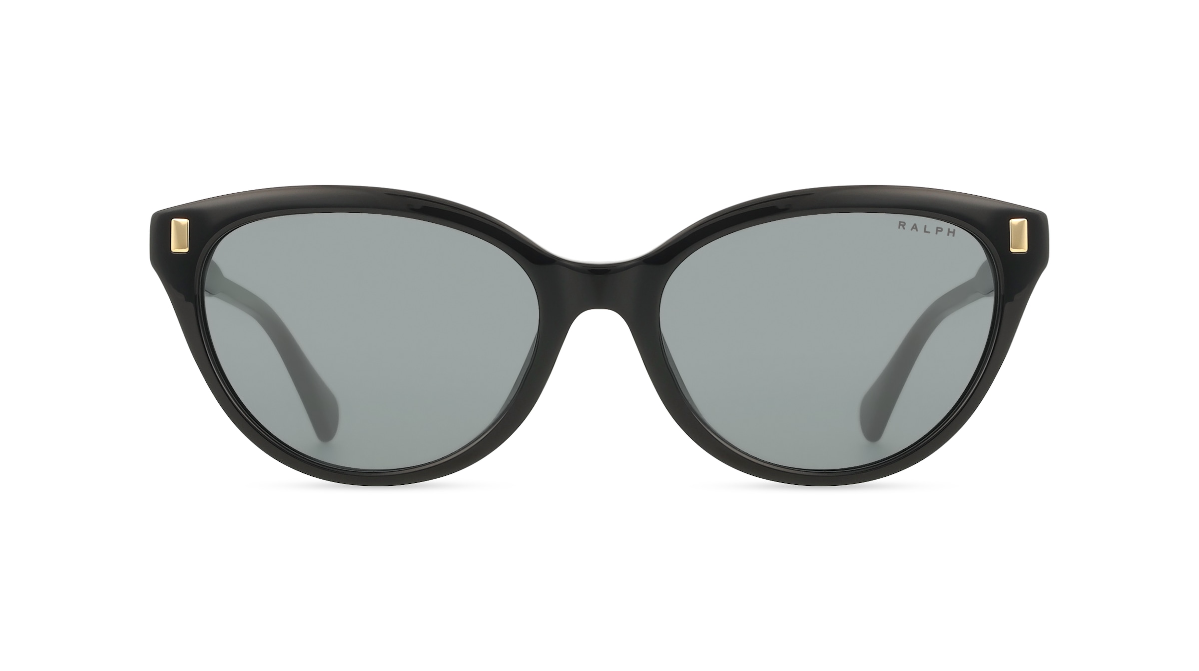 Ralph RA5326U Damen-Sonnenbrille Vollrand Cateye Acetat-Gestell, schwarz