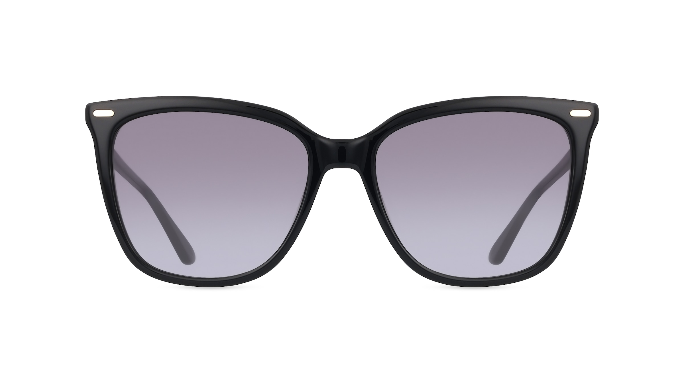 Calvin Klein CK22532S Damen-Sonnenbrille Vollrand Butterfly Kunststoff-Gestell, schwarz