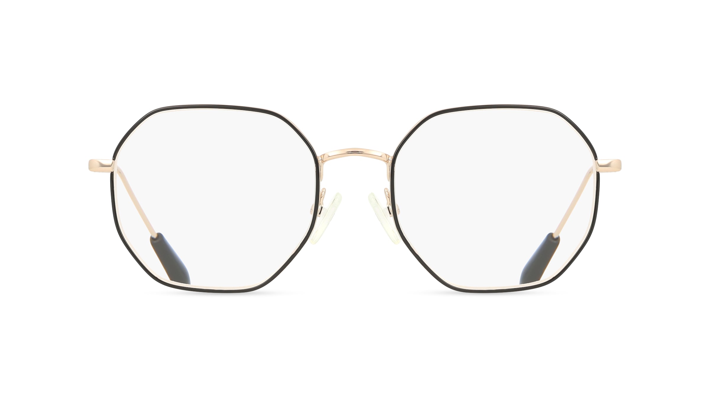 I NEED YOU YOKO Damen-Brille Vollrand Quadratisch Metall-Gestell, schwarz