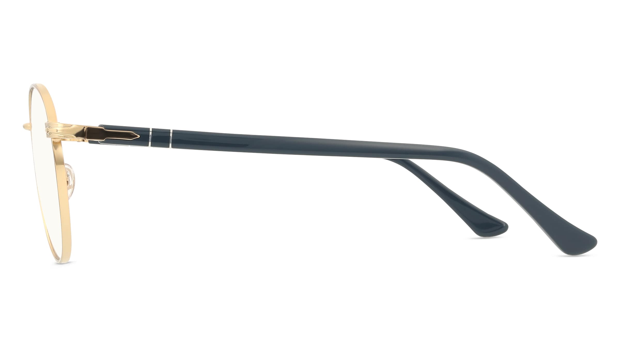 Thumbnail - Persol 0PO1008V Herren-Brille inkl. Gläser Vollrand Eckig Metall-Gestell 50mm/20mm/145mm, gold