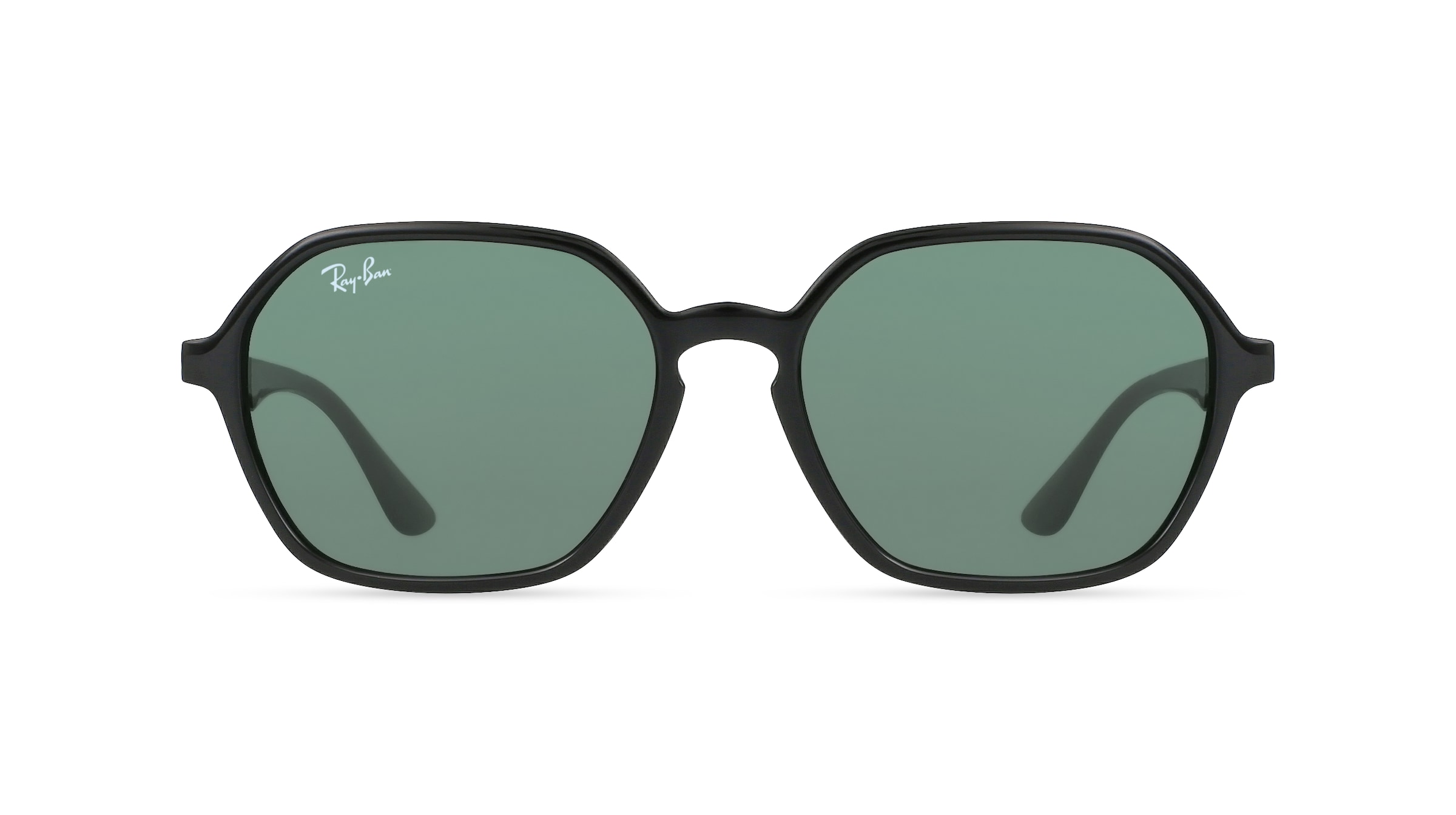 Ray-Ban RB 4361 Unisex-Sonnenbrille Vollrand Eckig Kunststoff-Gestell, Schwarz