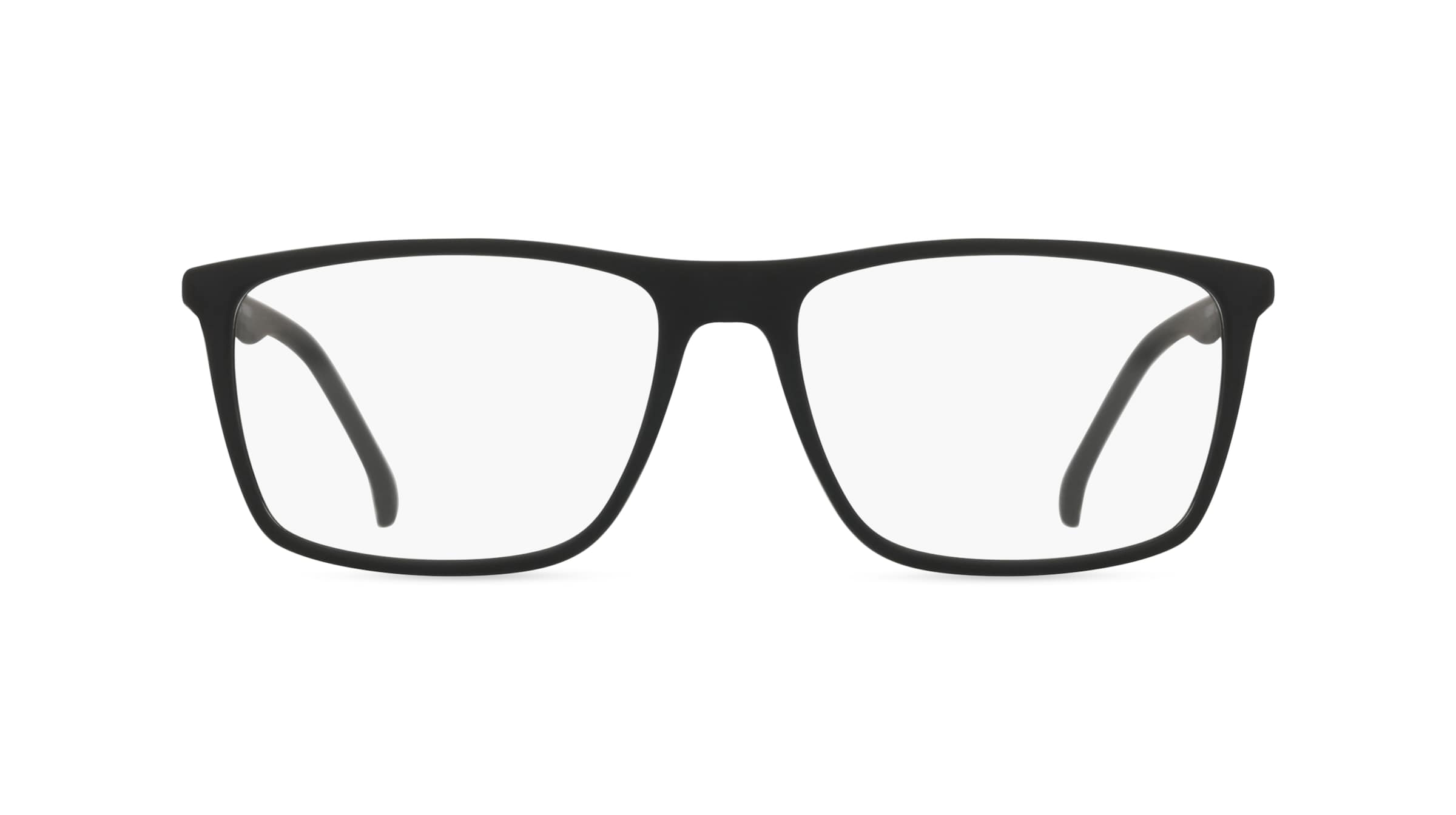 Fielmann OU 045 FLEX CL FRIEDRICH Herren-Brille inkl. Gläser Vollrand Eckig TR90-Gestell 55mm/17mm/145mm, schwarz