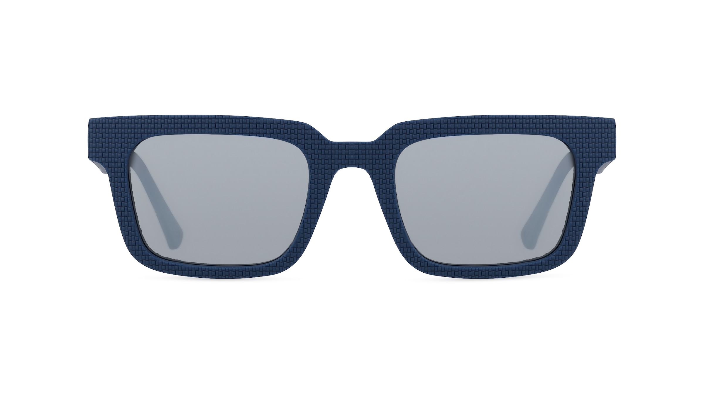 Sting STGSST435 Herren-Sonnenbrille Vollrand Eckig Kunststoff-Gestell, blau