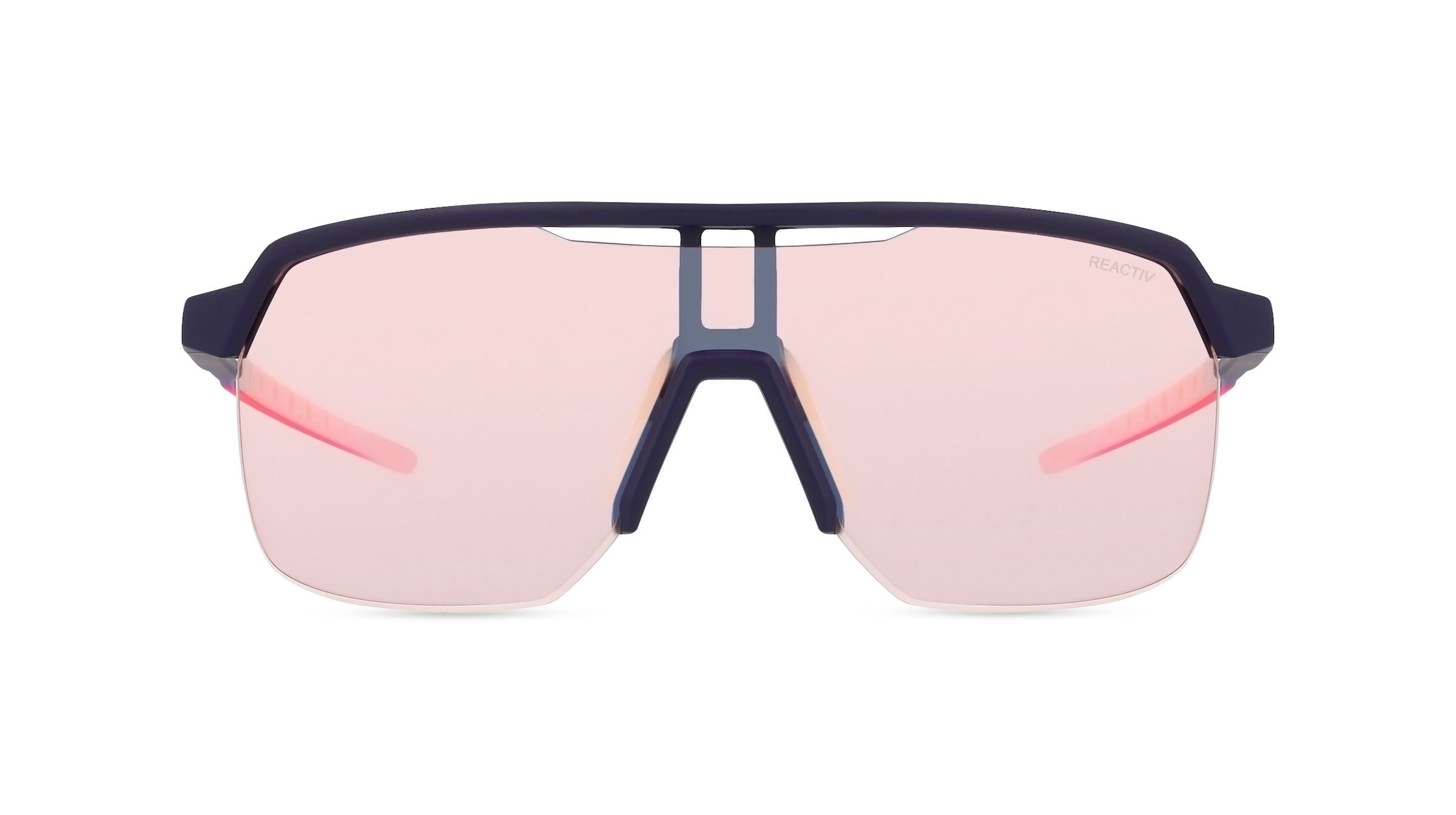 Julbo FREQUENCY Damen-Sonnenbrille Vollrand Monoscheibe Kunststoff-Gestell, lila