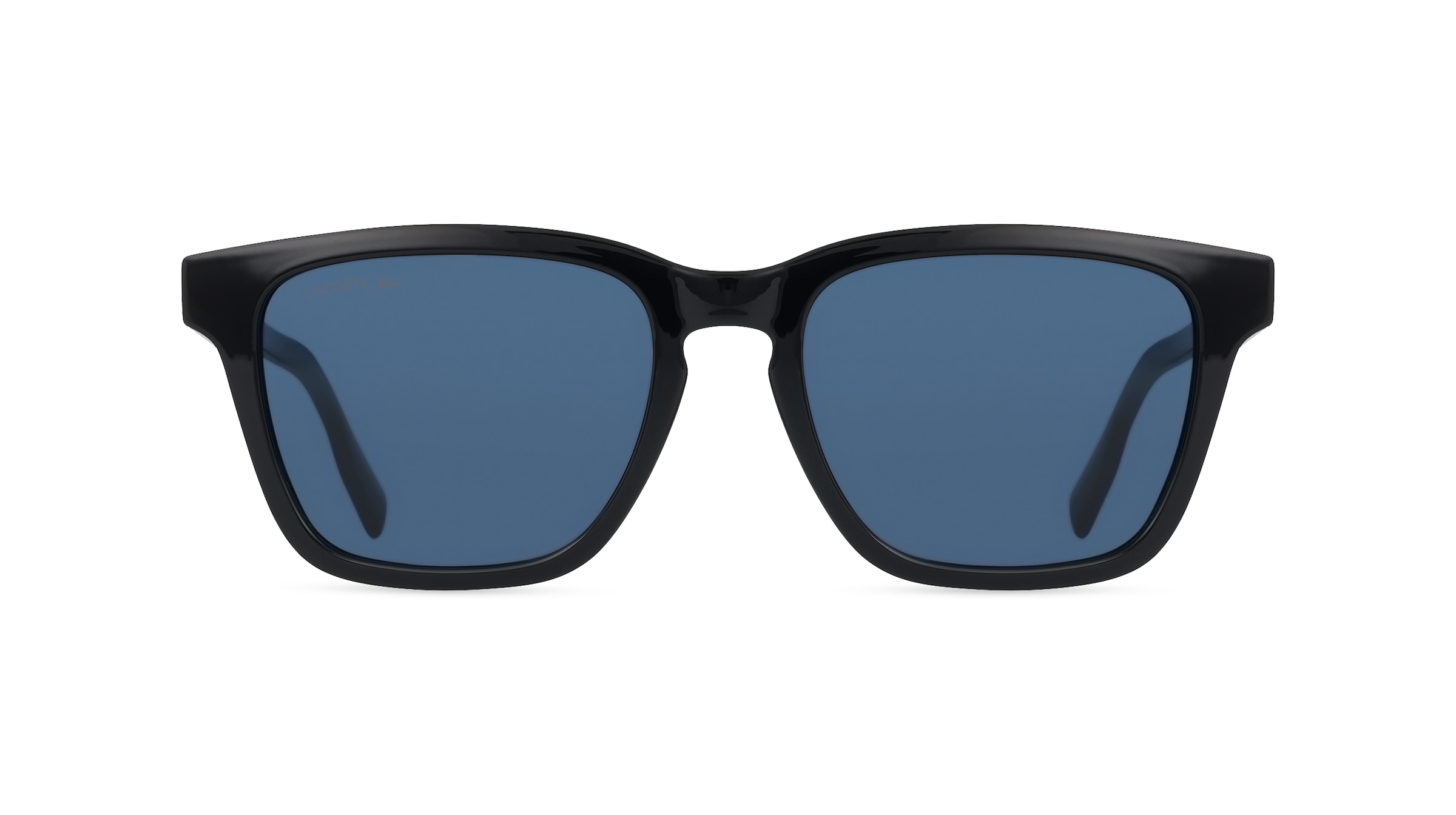 Lacoste L987S Unisex-Sonnenbrille Vollrand Quadratisch Kunststoff-Gestell, Schwarz