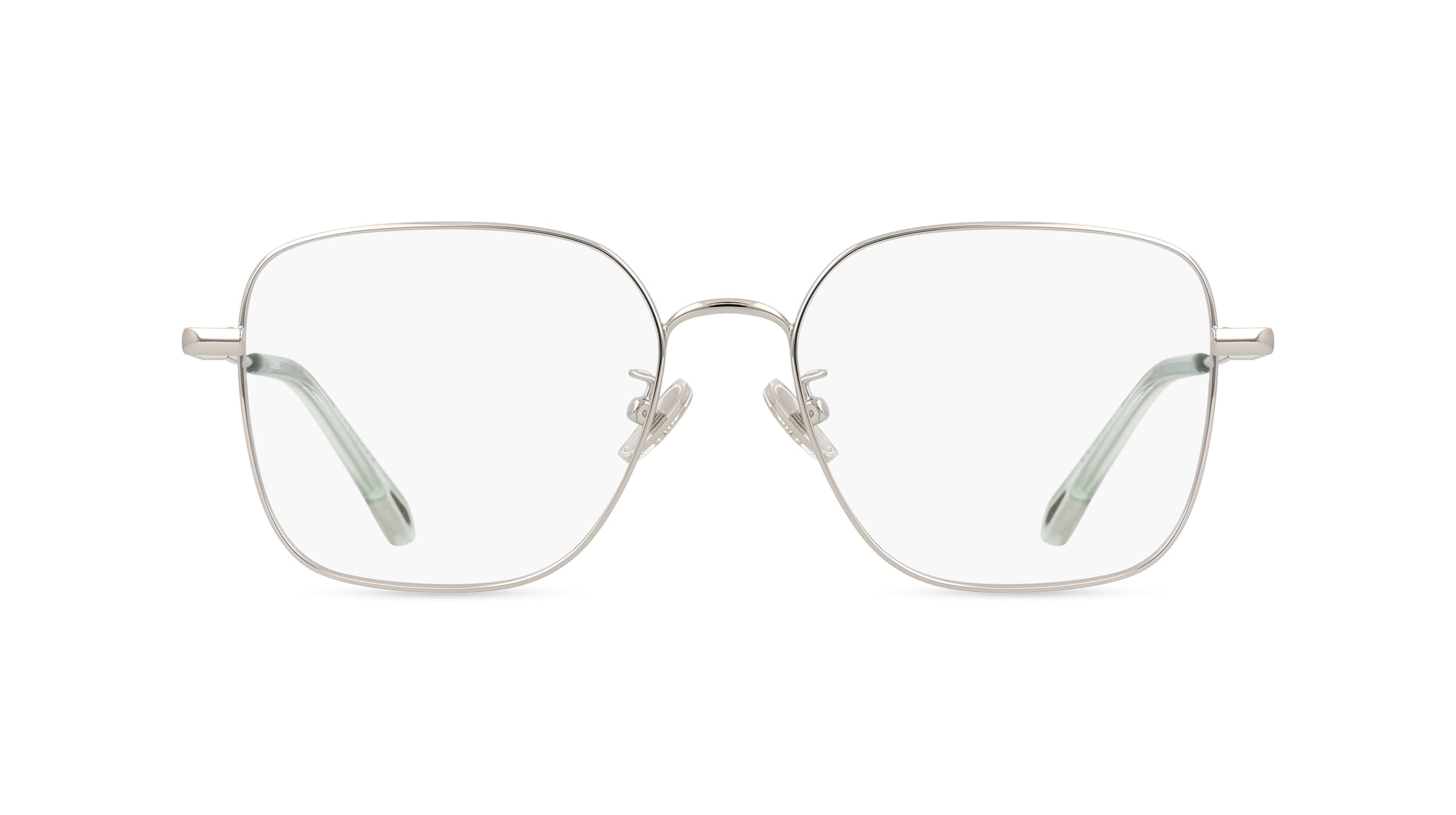 Chloé CH0214OA Damen-Brille inkl. Gläser Vollrand Eckig Metall-Gestell 54mm/17mm/145mm, silber