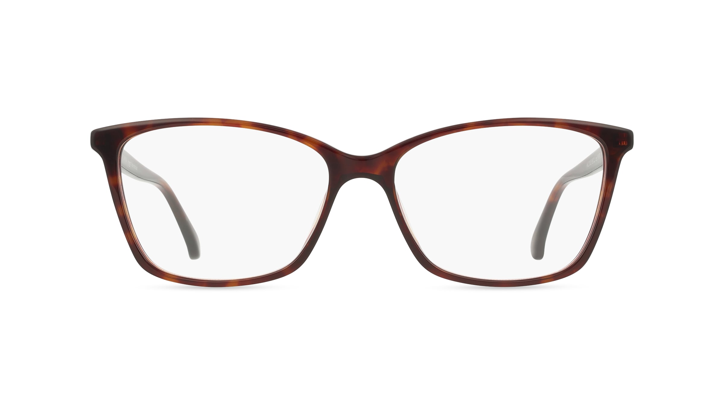 Fielmann ABC 082 FLEX CL CAMILLA Damen-Brille inkl. Gläser Vollrand Eckig Acetat-Gestell 54mm/15mm/140mm, Havanna