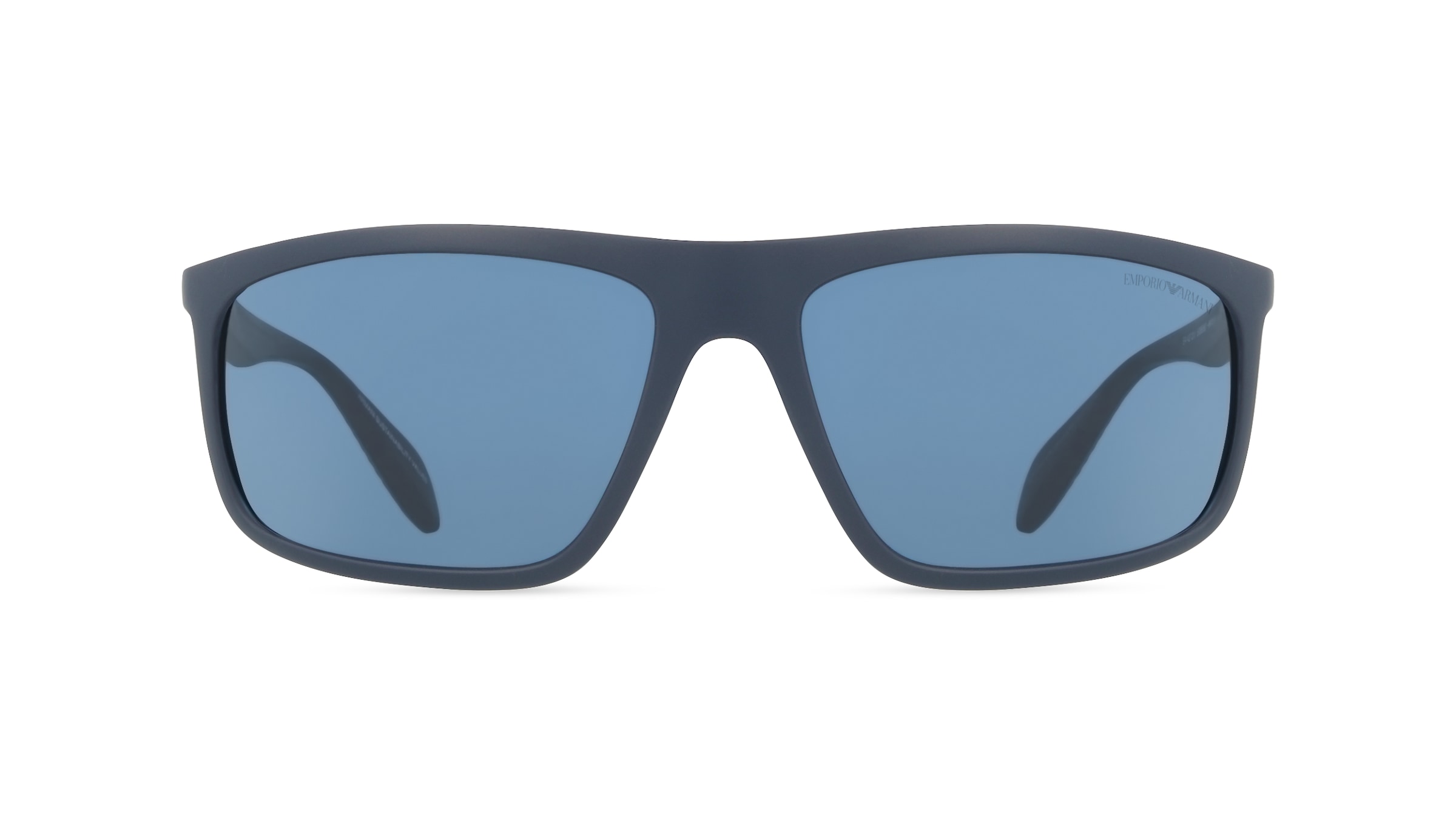 Emporio Armani EA4212U Herren-Sonnenbrille Vollrand Eckig Kunststoff-Gestell, blau