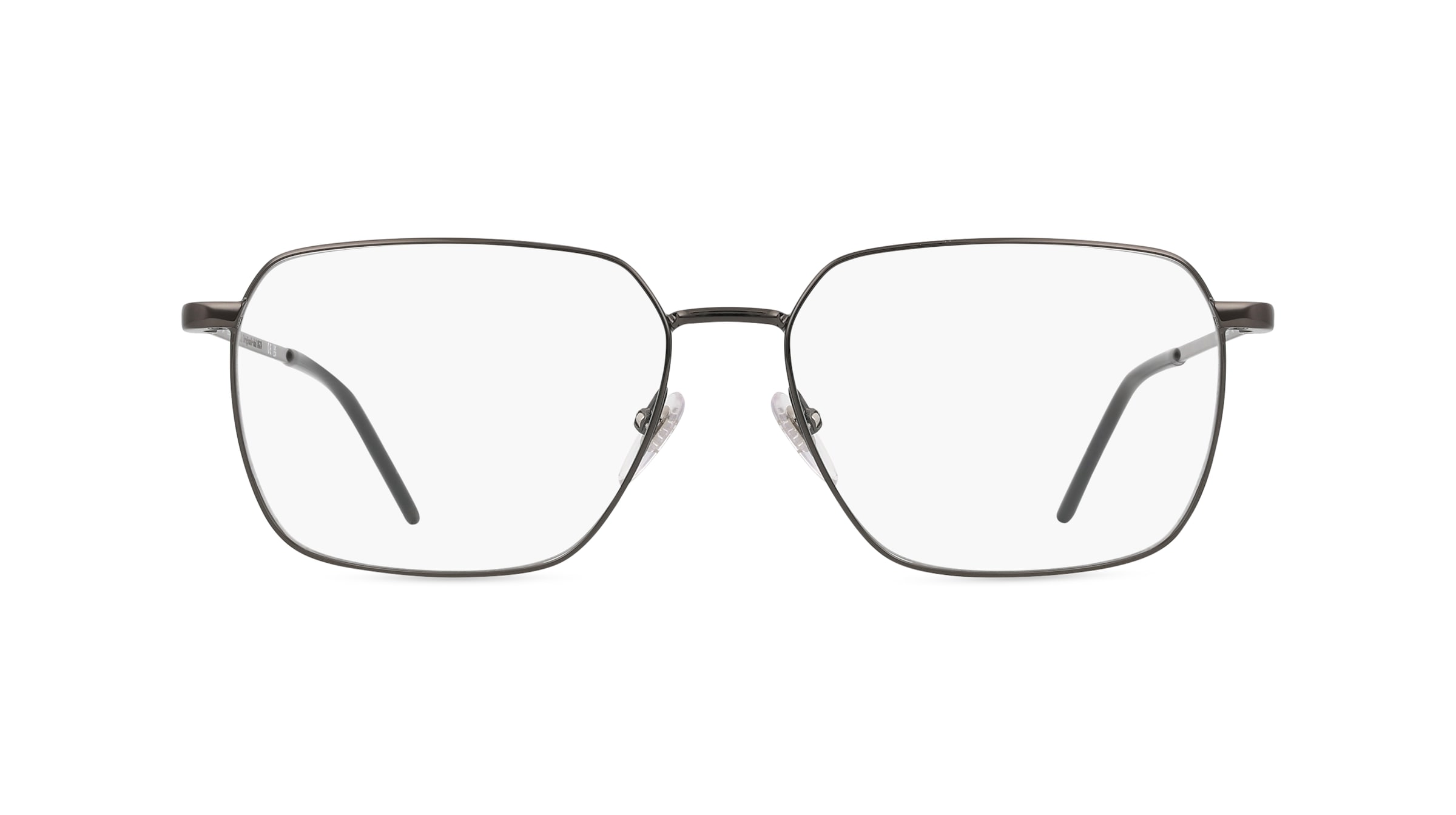 Lozza VL2419 Herren-Brille inkl. Gläser Vollrand Eckig Edelstahl-Gestell 58mm/16mm/145mm, schwarz