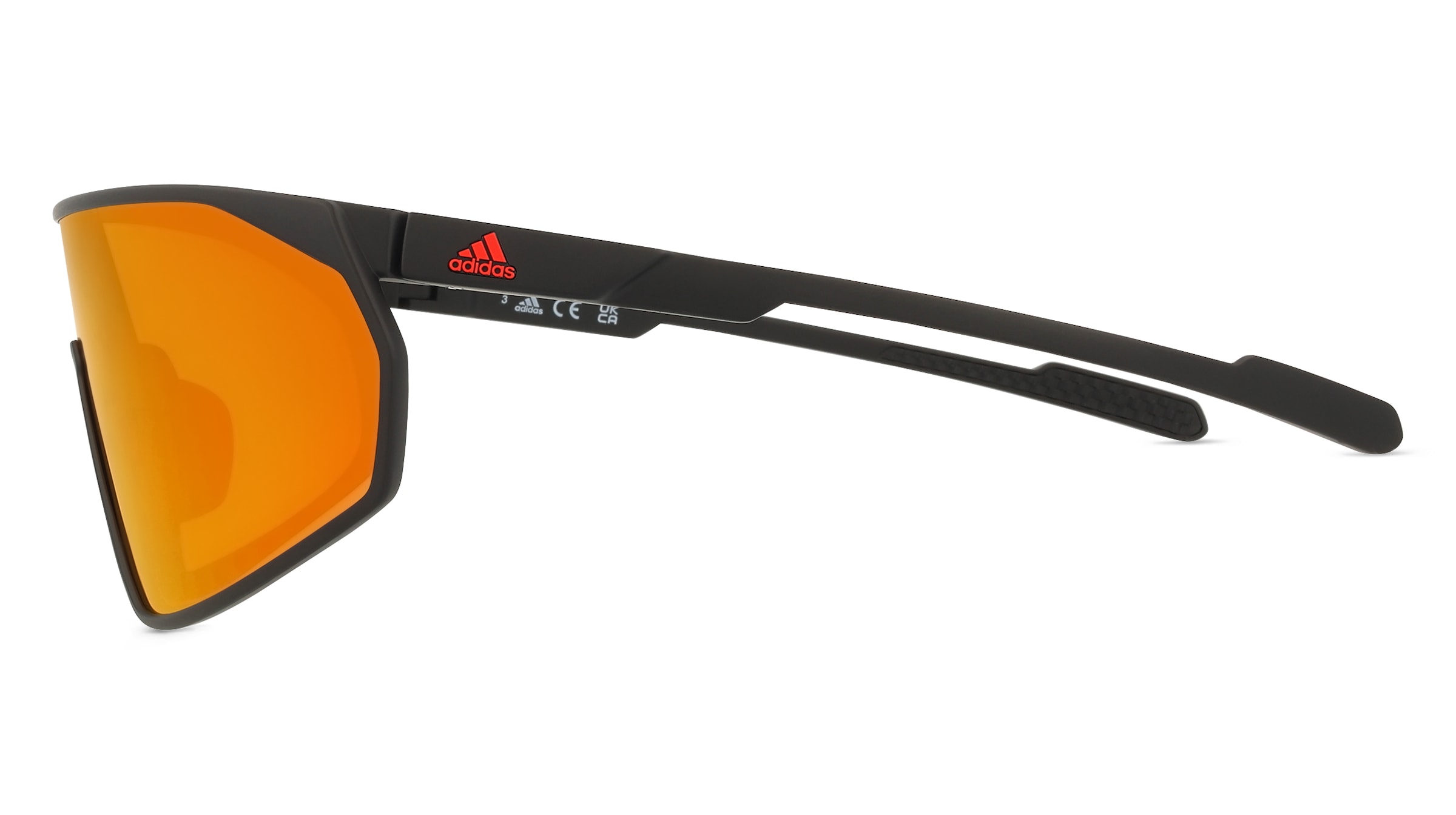 Thumbnail - Adidas SP0074 Herren-Sonnenbrille Vollrand Eckig Acetat-Gestell, schwarz