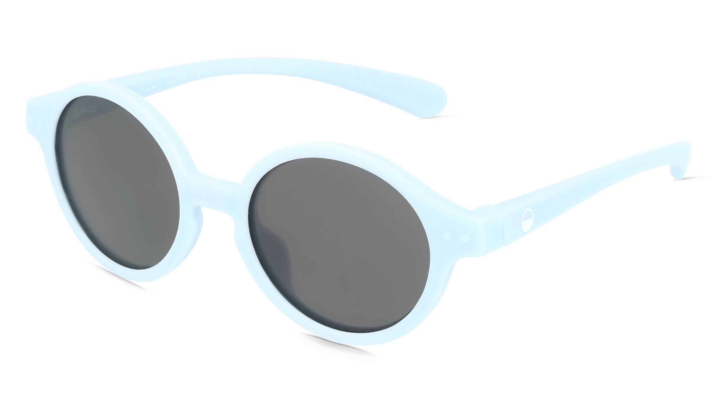OKIDOKI SAMMY SUN BABY (0-1) Baby-Sonnenbrille Vollrand Panto Kunststoff-Gestell, Blau