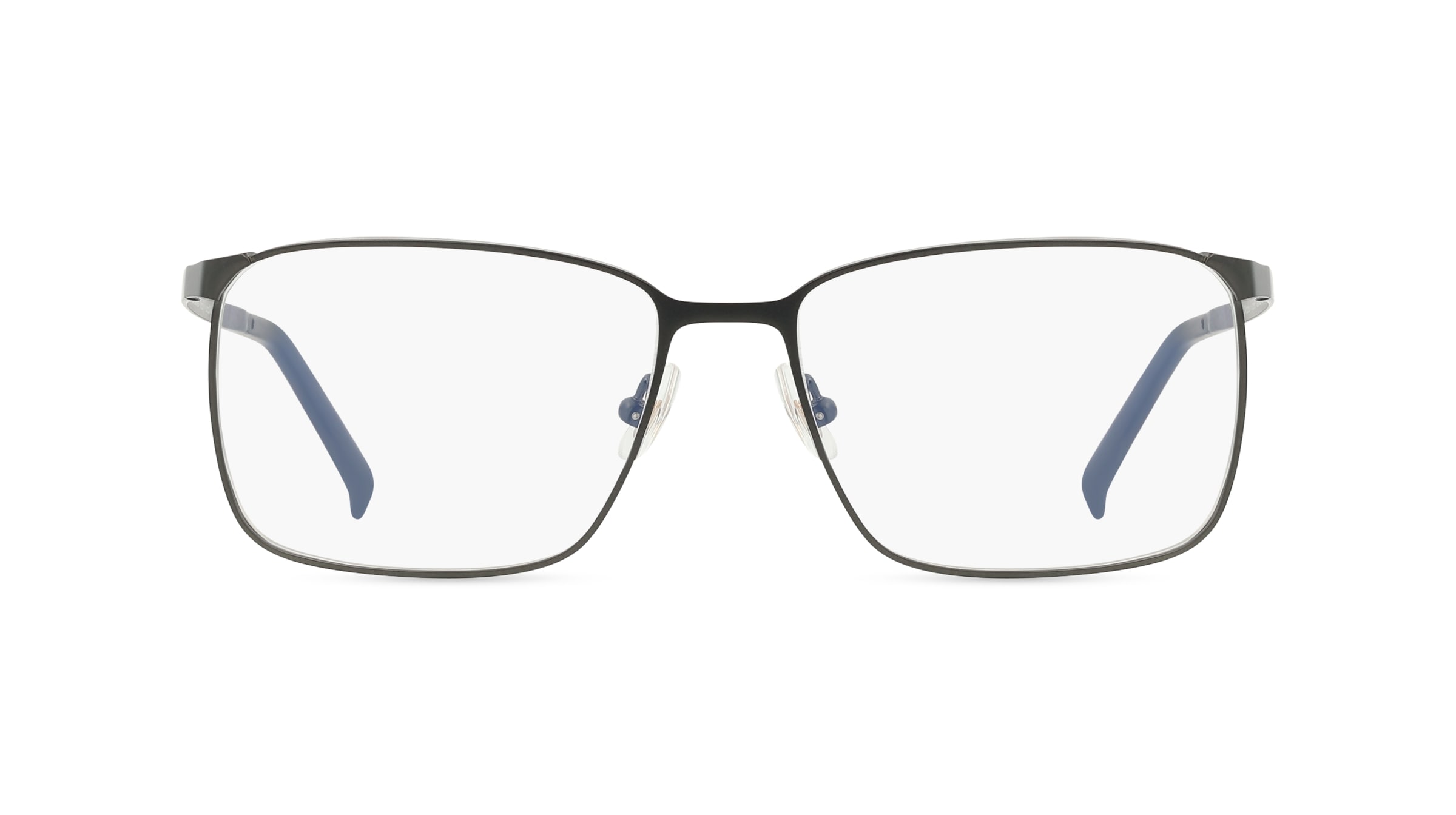 Fielmann TAKUMI 2004 CL ALLISTER Herren-Brille inkl. Gläser Vollrand Quadratisch Titan-Gestell 55/15/140, Grau