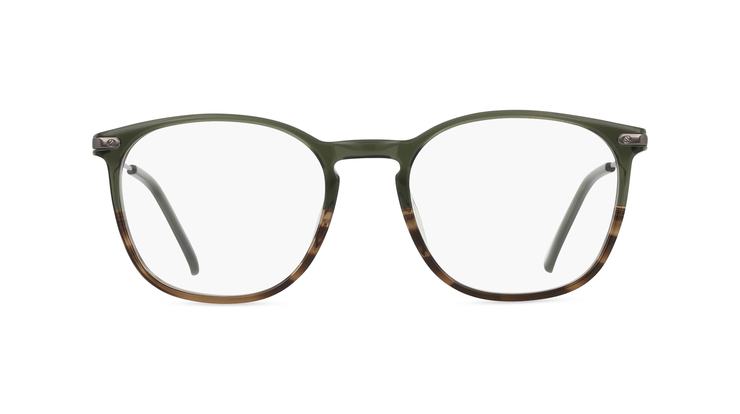 Fielmann MI 059 CL Herren-Brille inkl. Gläser Vollrand Panto Acetat-Gestell 52mm/19mm/145mm, grün