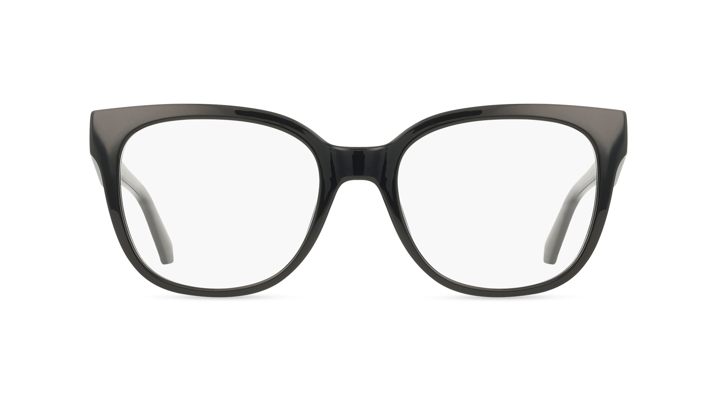 Calvin Klein CKJ25632 Damen-Brille inkl. Gläser Vollrand Butterfly Kunststoff-Gestell 52/18/145, Schwarz