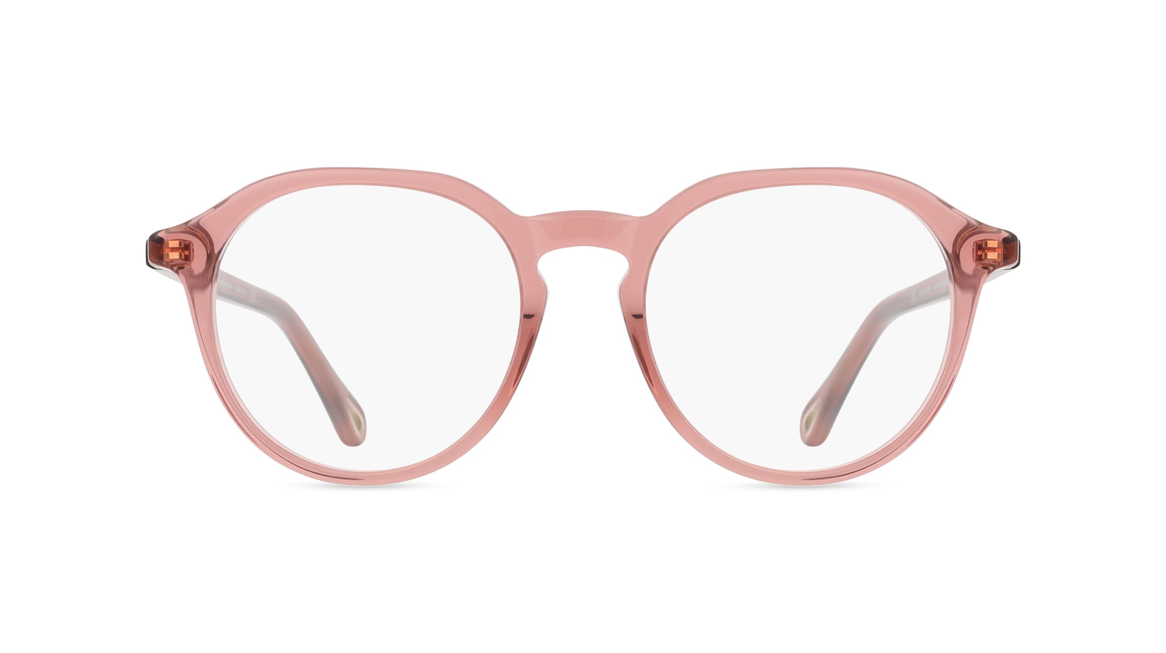 Chloé CH0012O Unisex-Brille inkl. Gläser Vollrand Rund Kunststoff-Gestell 50mm/18mm/140mm, pink